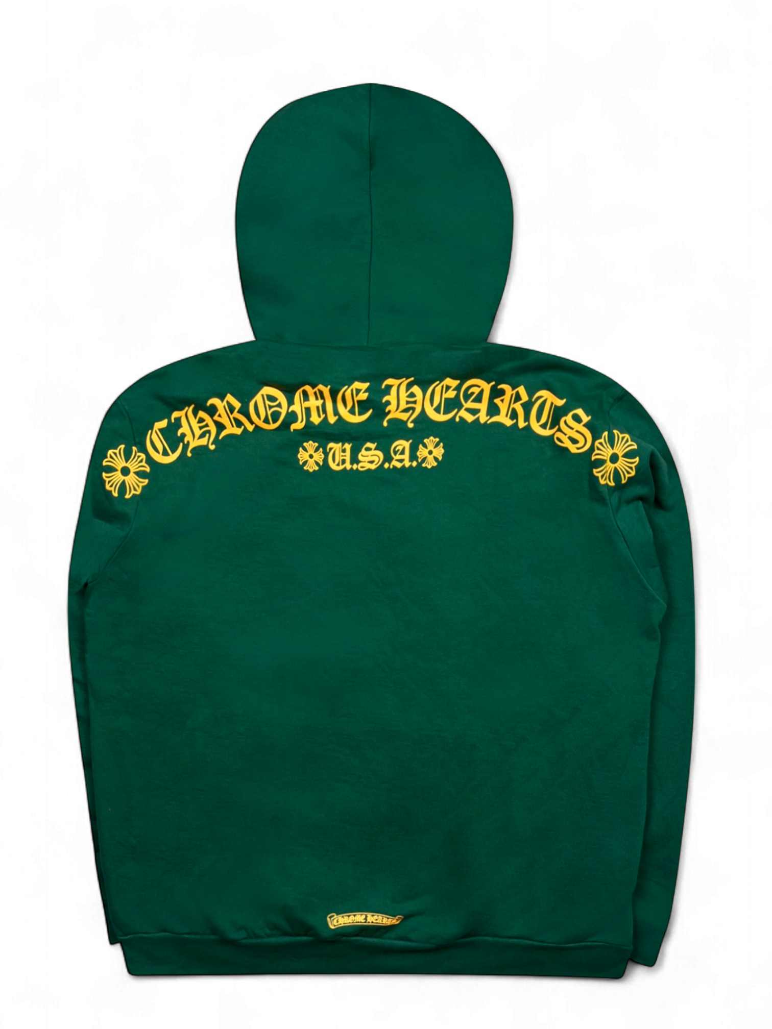 Chrome Hearts Green T-Bar Online Exclusive Hoodie