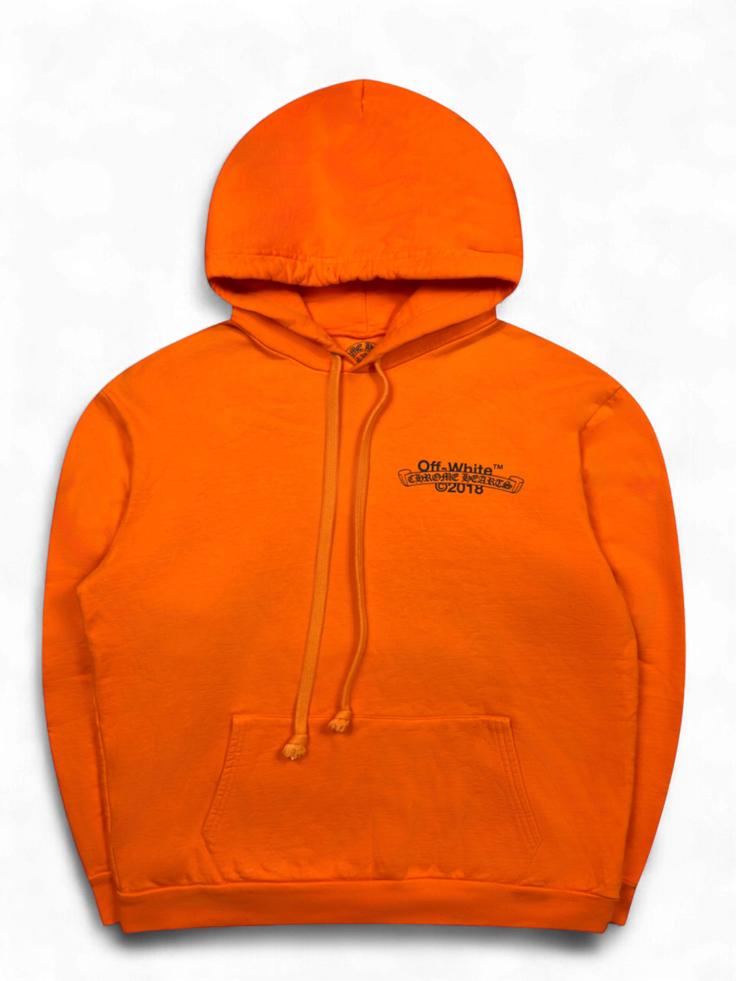 Chrome Hearts x Off-White Orange Hoodie