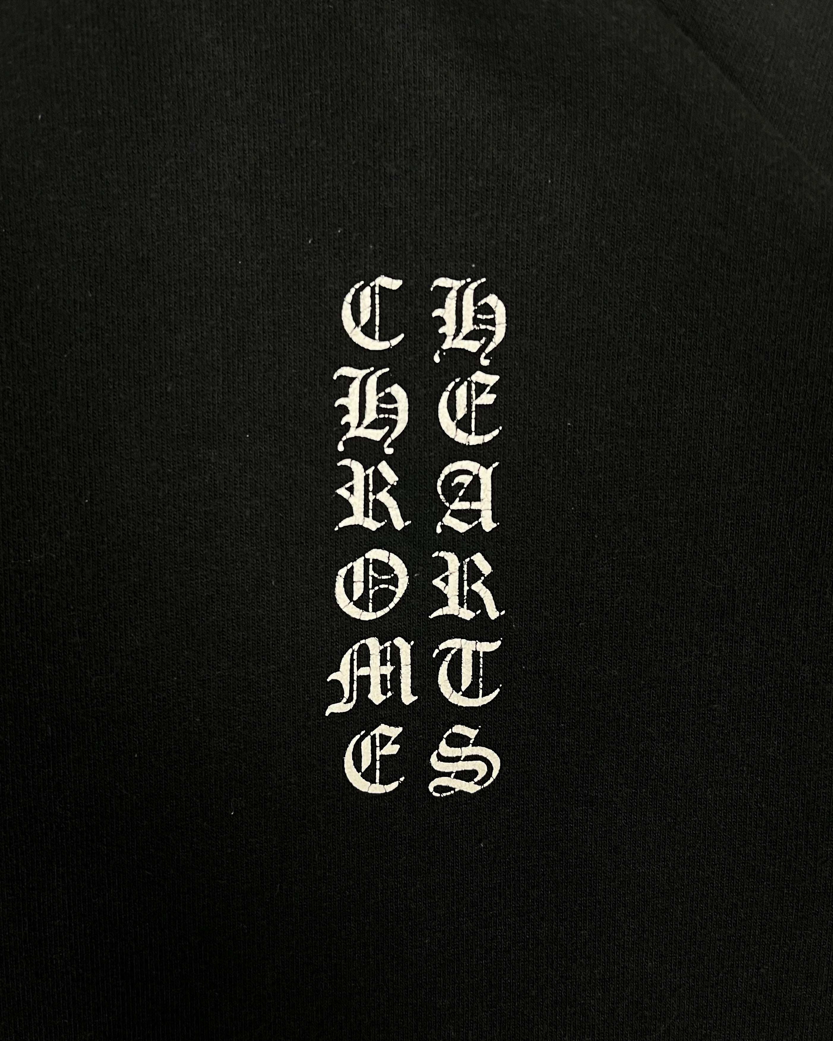 Chrome Hearts Black Logo Hoodie