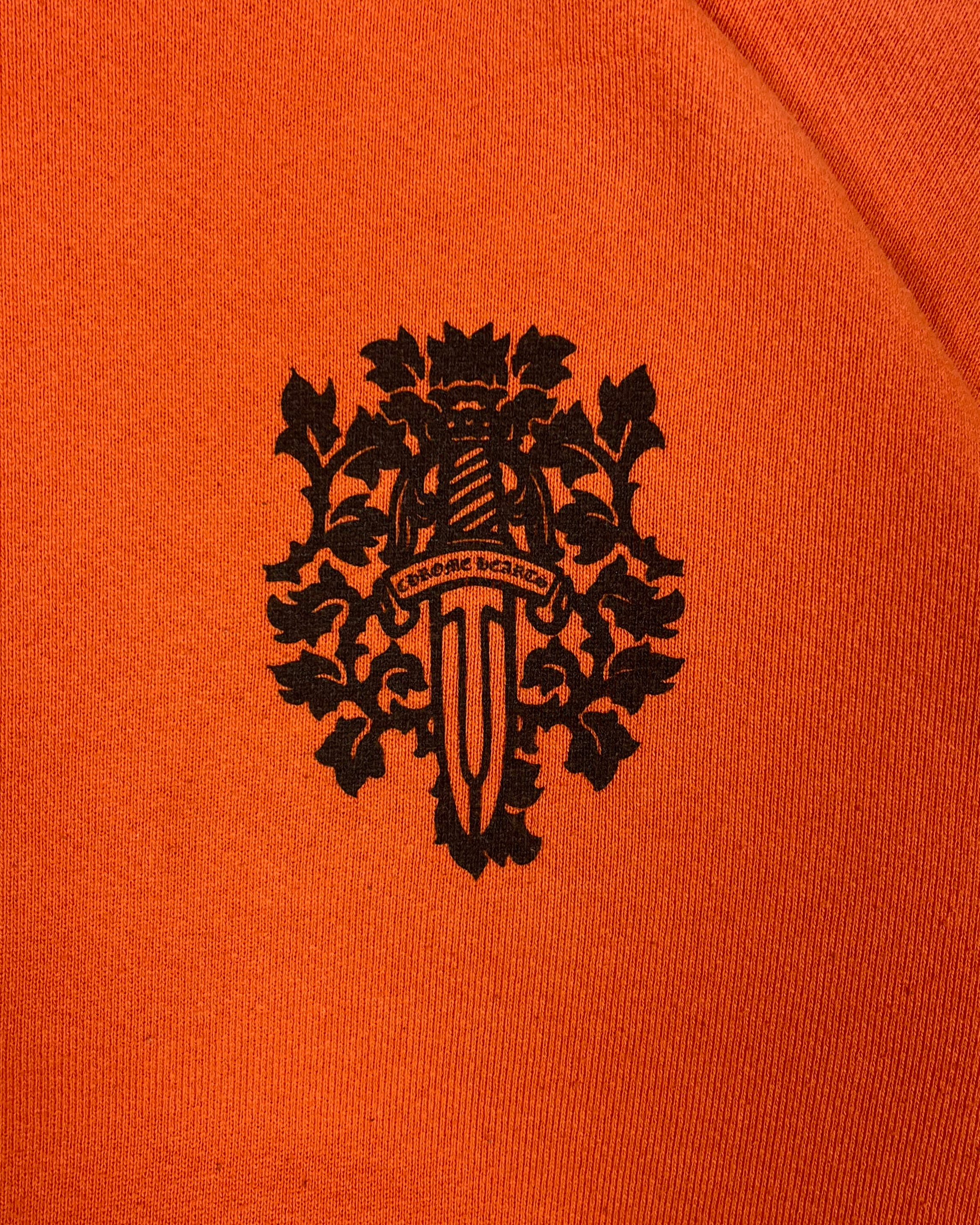 Chrome Hearts Orange Vine Dagger Hoodie