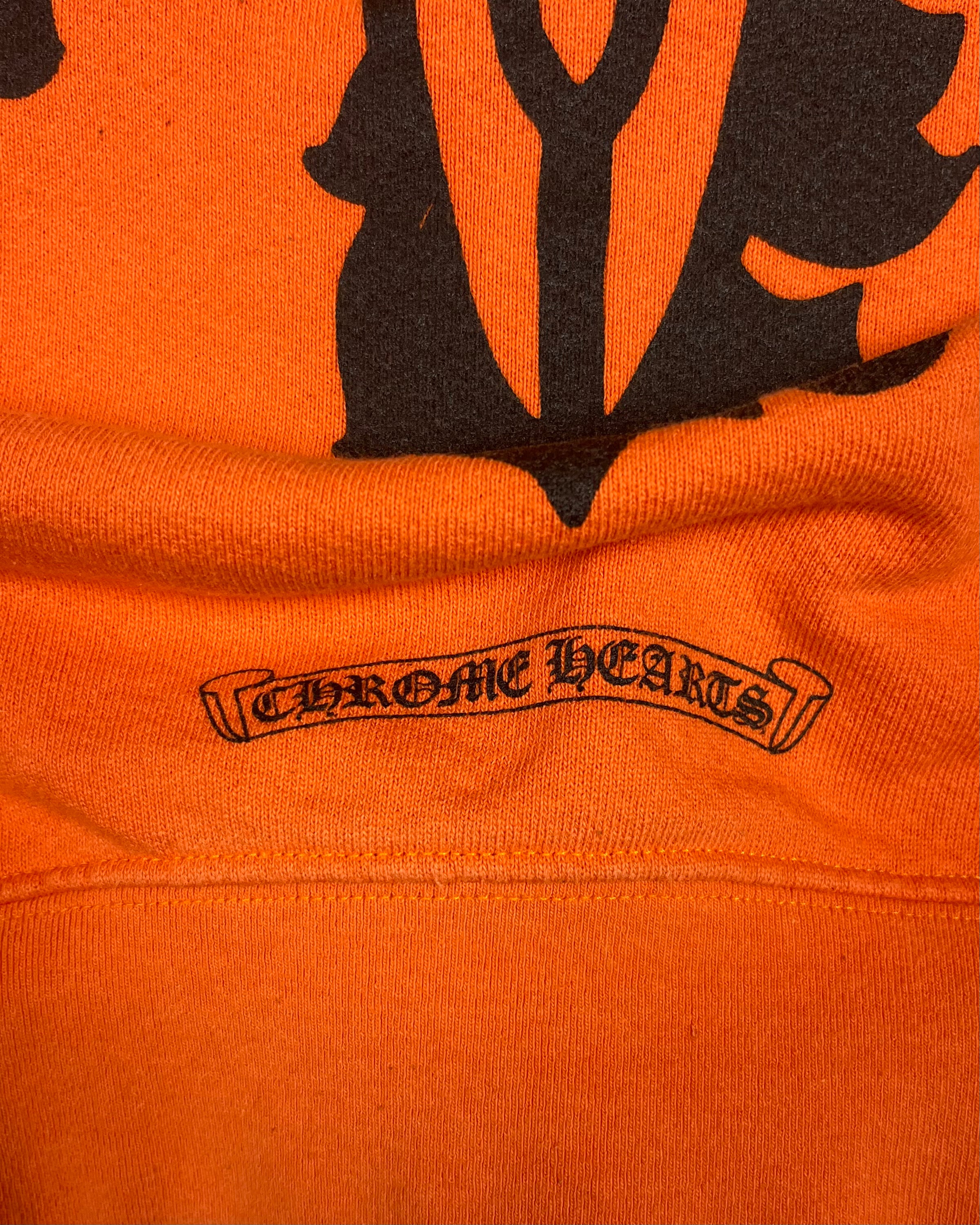 Chrome Hearts Orange Vine Dagger Hoodie