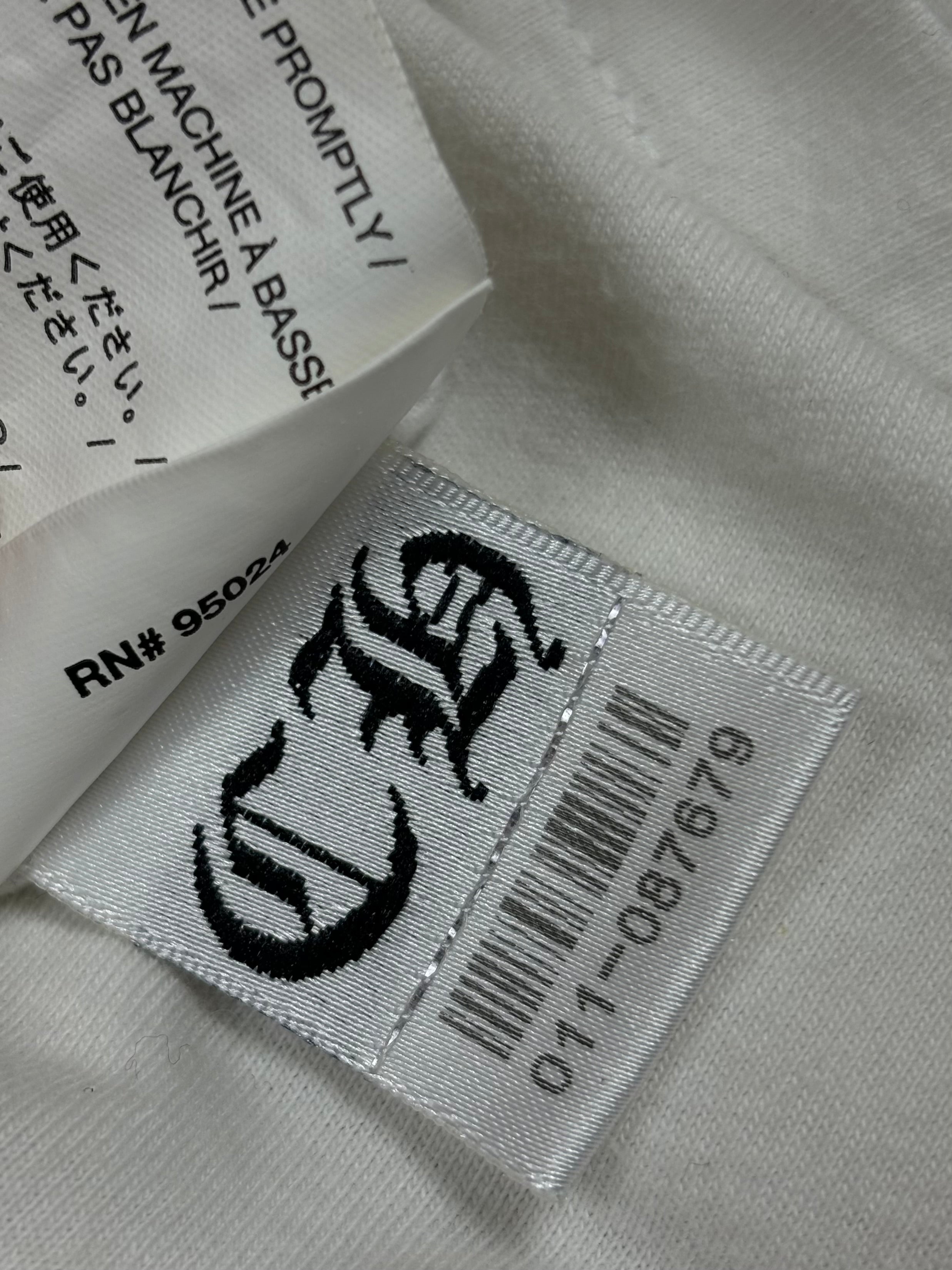 Chrome Hearts Maxfield Los Angeles White Dagger Logo Longsleeve