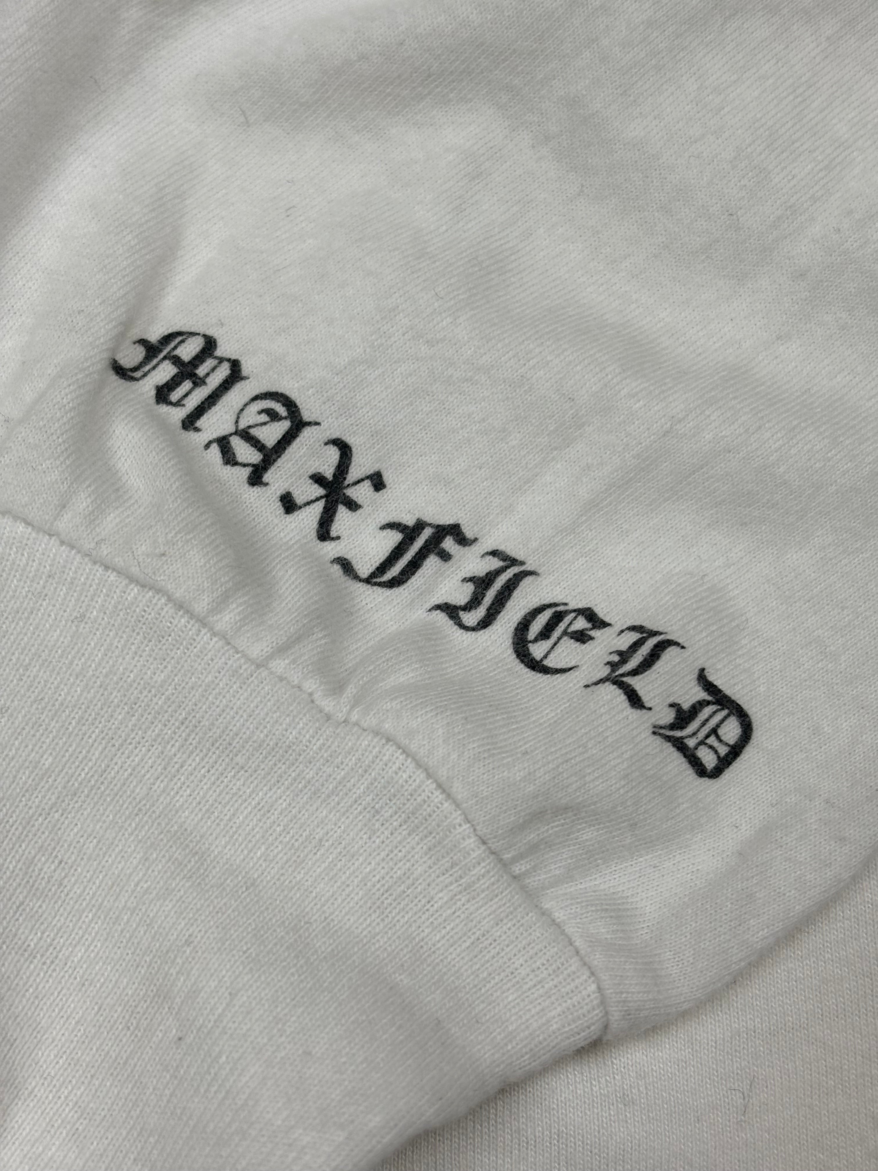 Chrome Hearts Maxfield Los Angeles White Dagger Logo Longsleeve