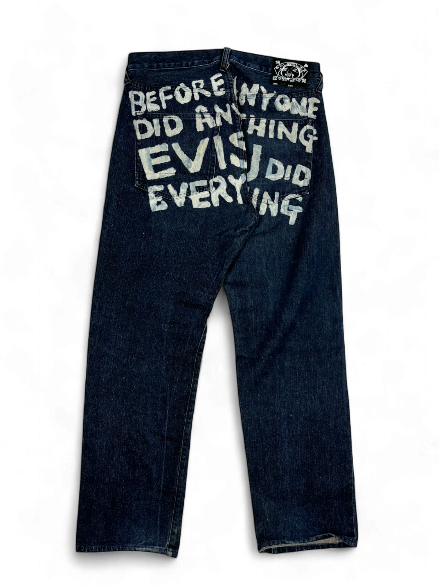 Evisu Did Everything Navy Jeans