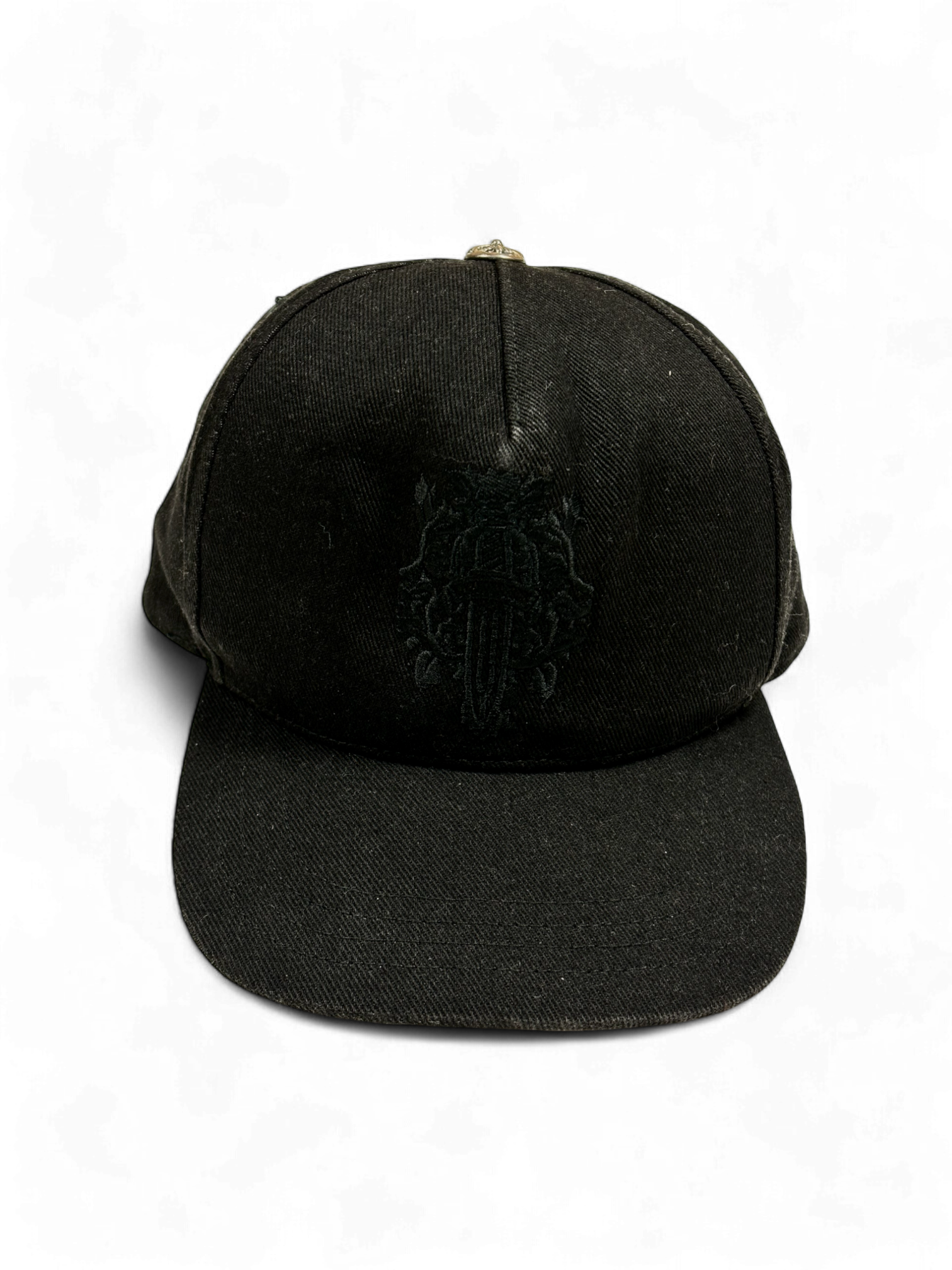 Chrome Hearts Black Tonal Dagger Cap