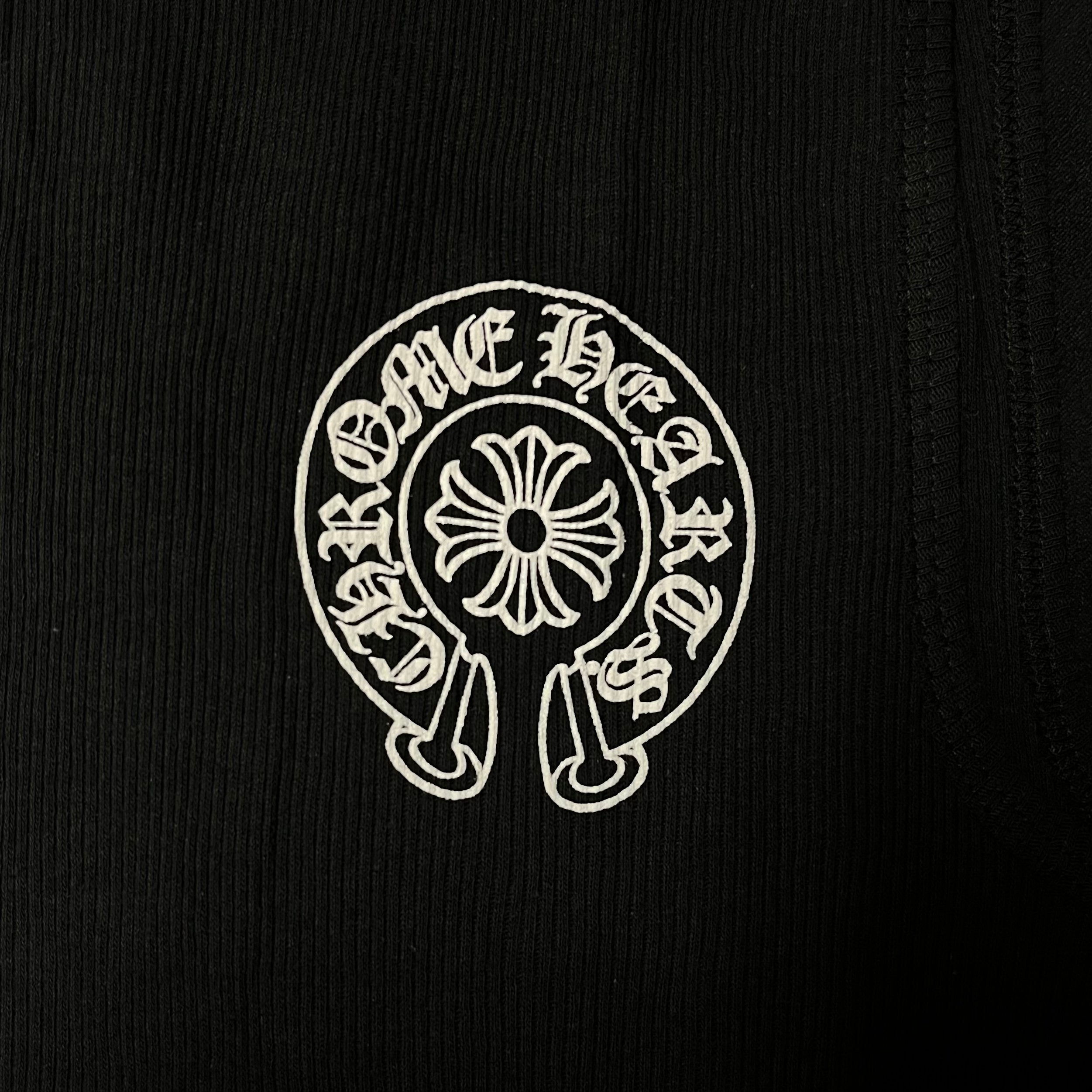 Chrome Hearts Black Horseshoe Tank Top