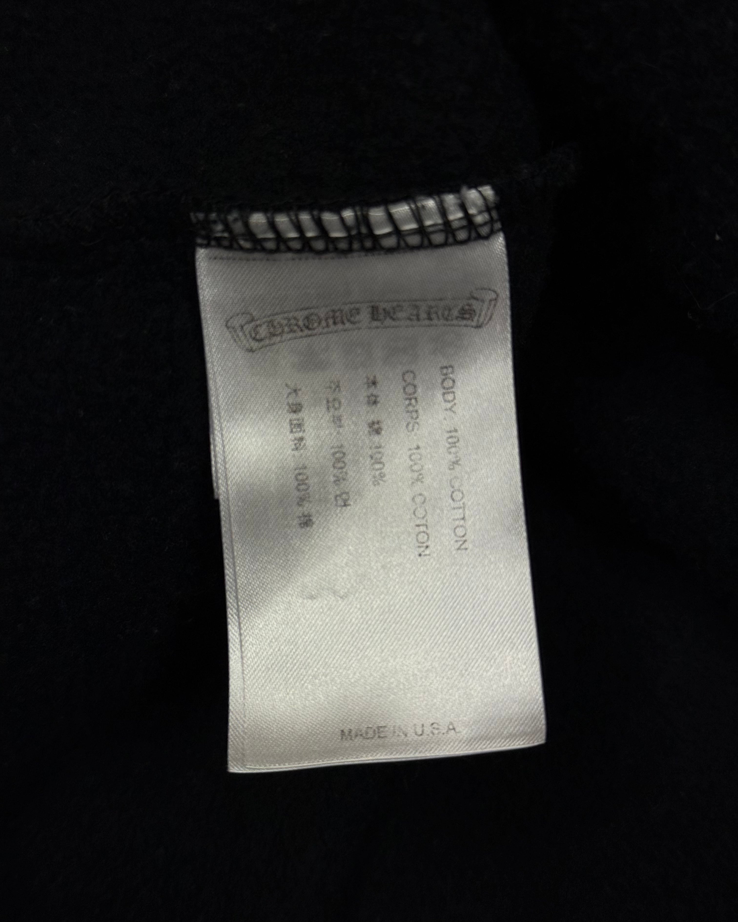 Chrome Hearts Online Exclusive Black Blue Hoodie