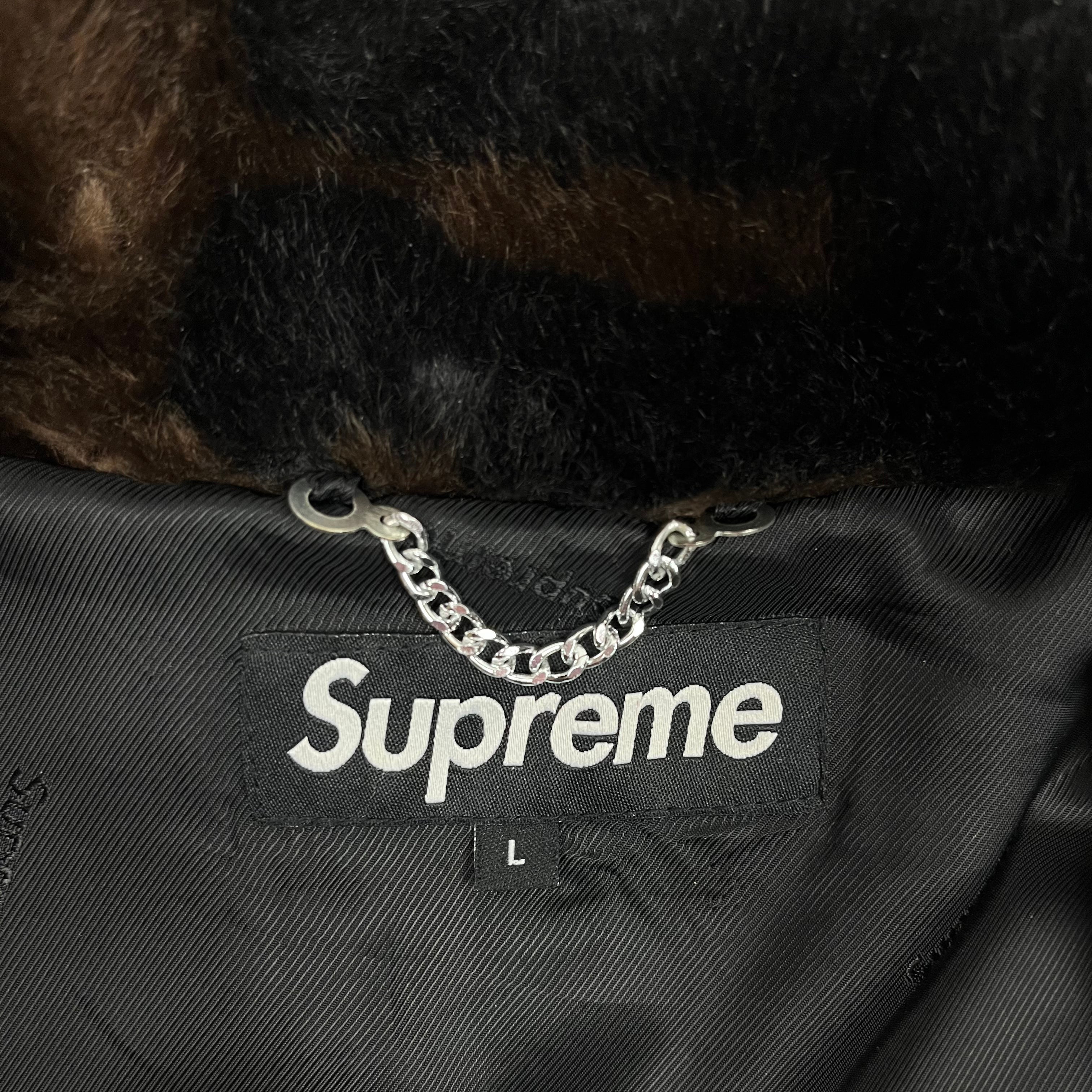 2018 Supreme Faux Fur Jacket