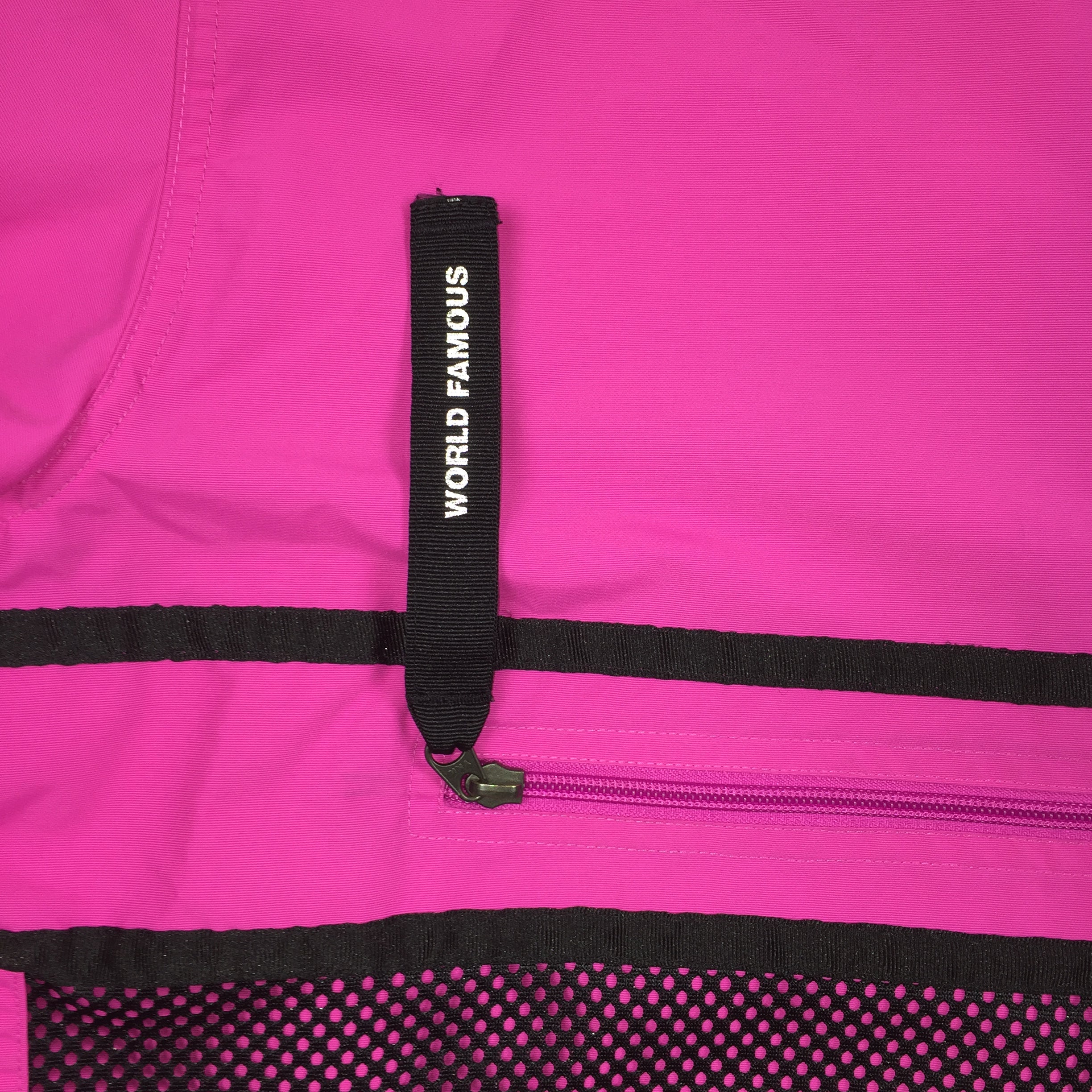 2017 Supreme x NIKE Pink 3M Trail Running Jacket
