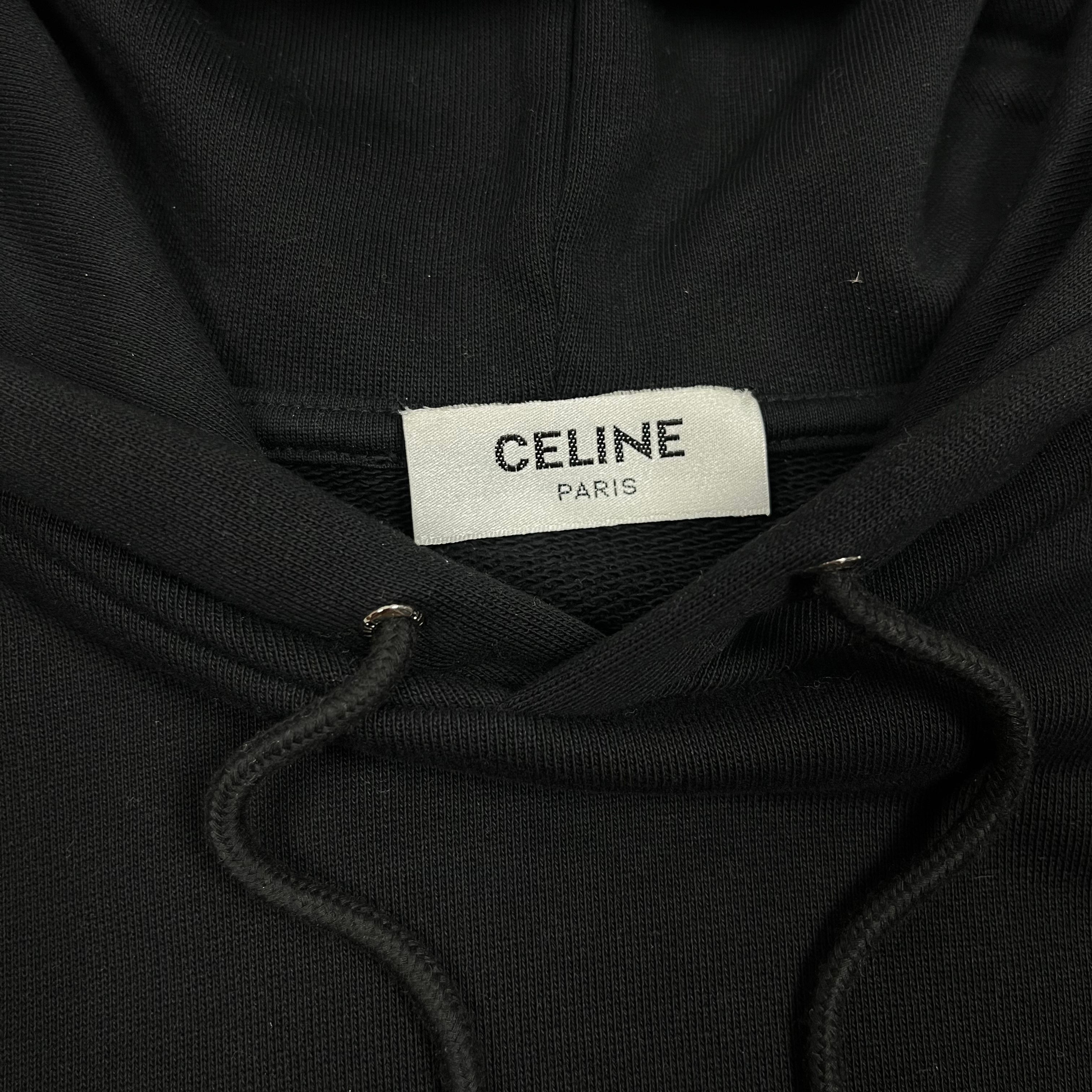 Celine Black Hoodie