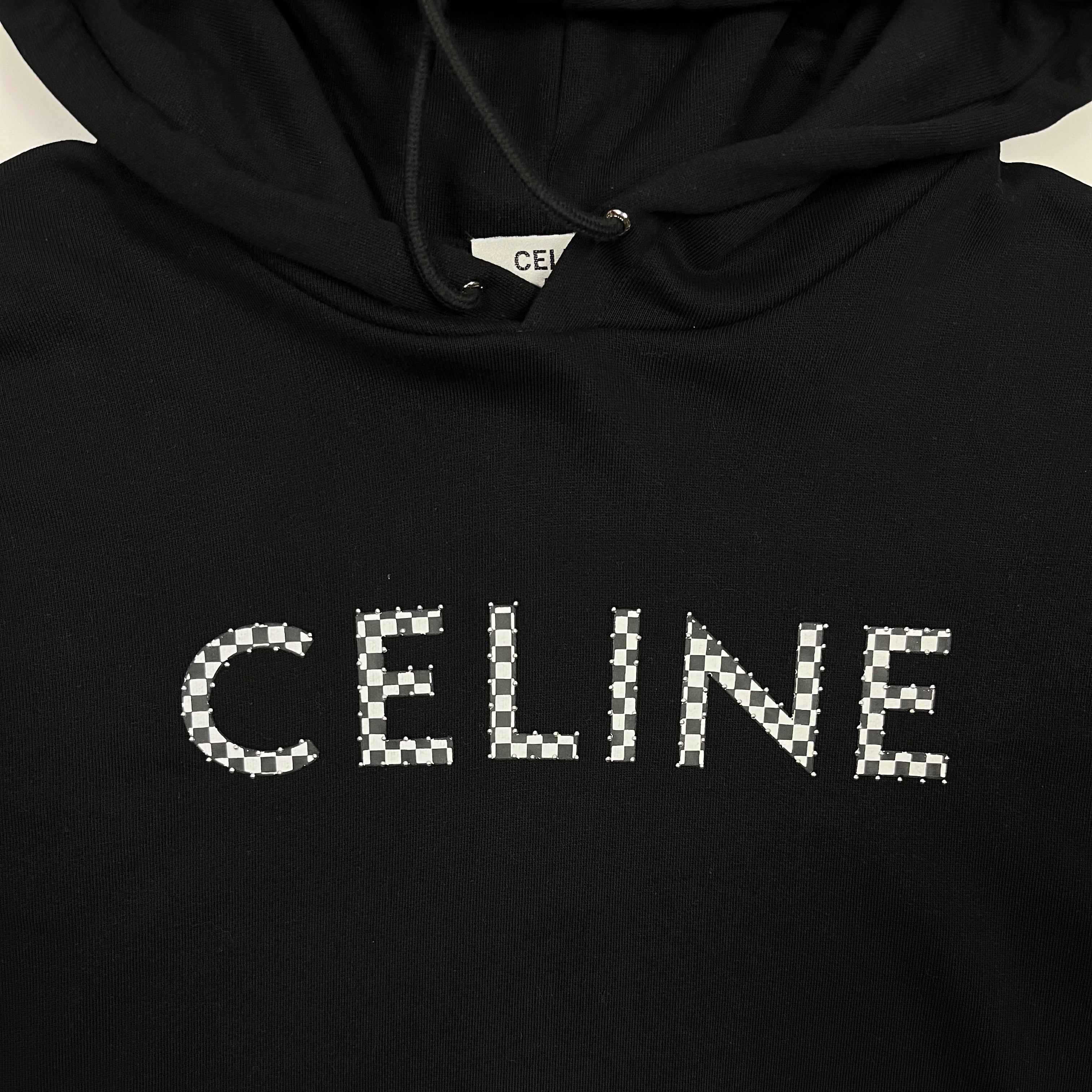 Celine Black Hoodie