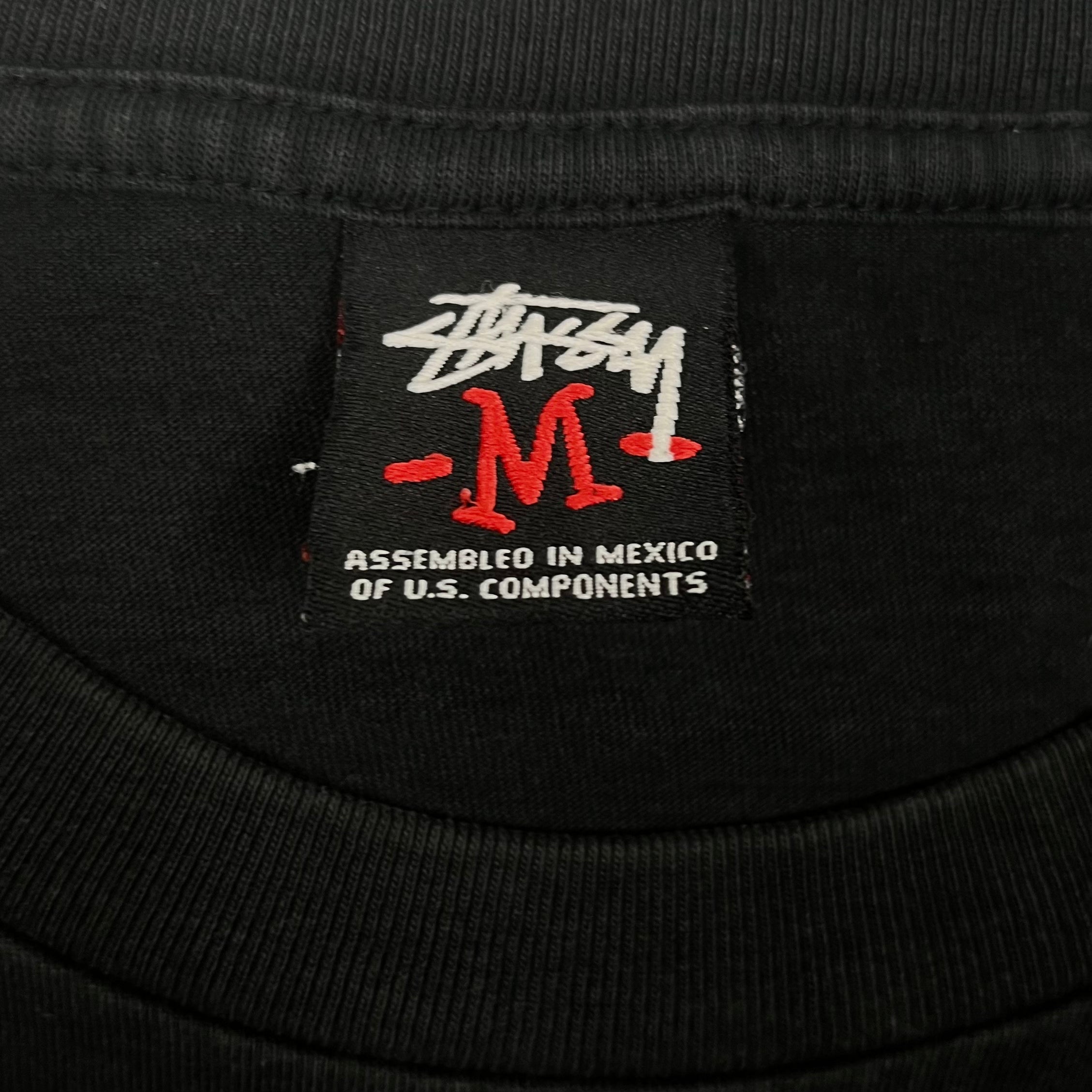 Stüssy Vintage Black Rastafari Tee