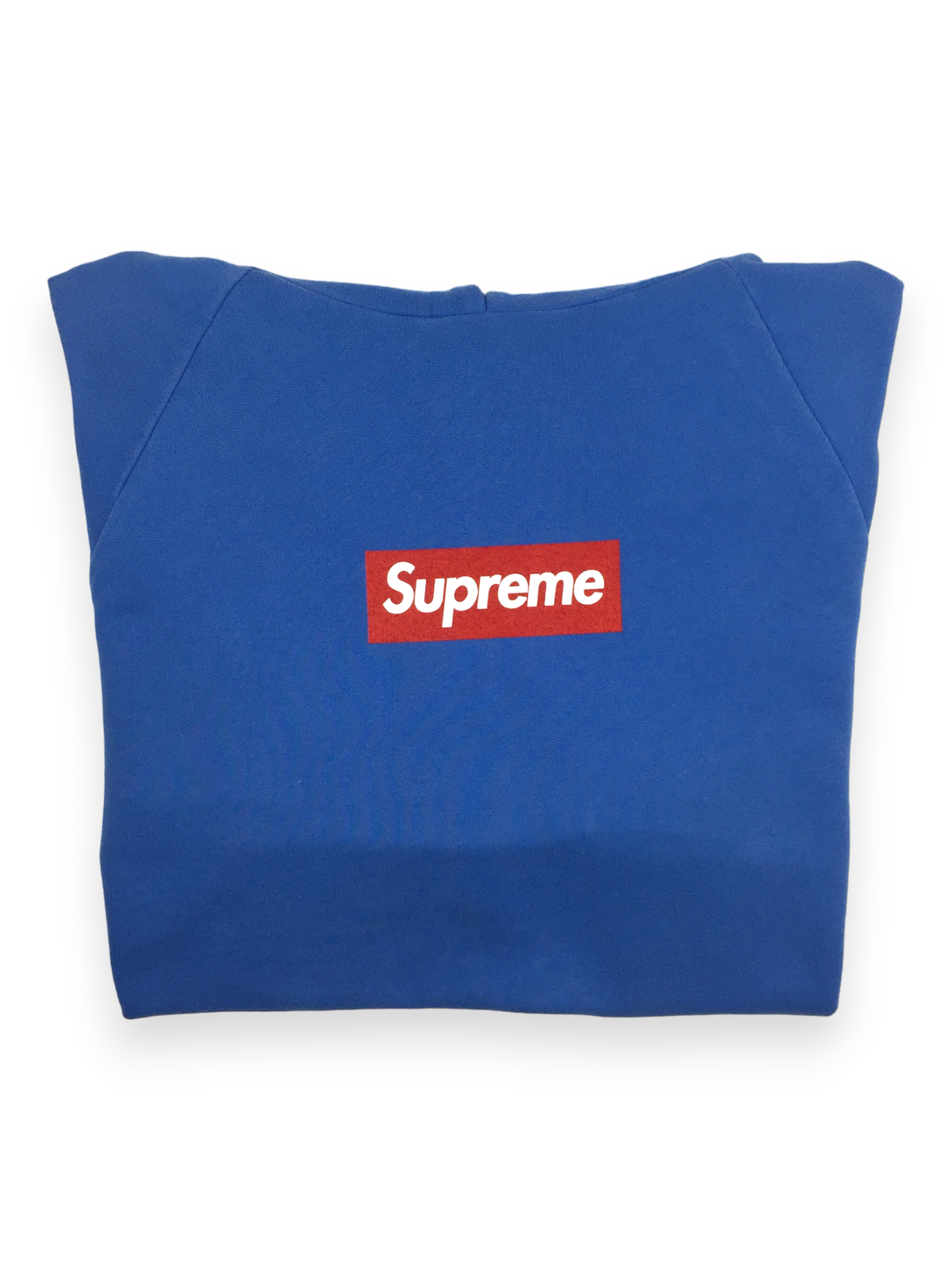 2006 Supreme Screenprint Blue Box Logo Hoodie