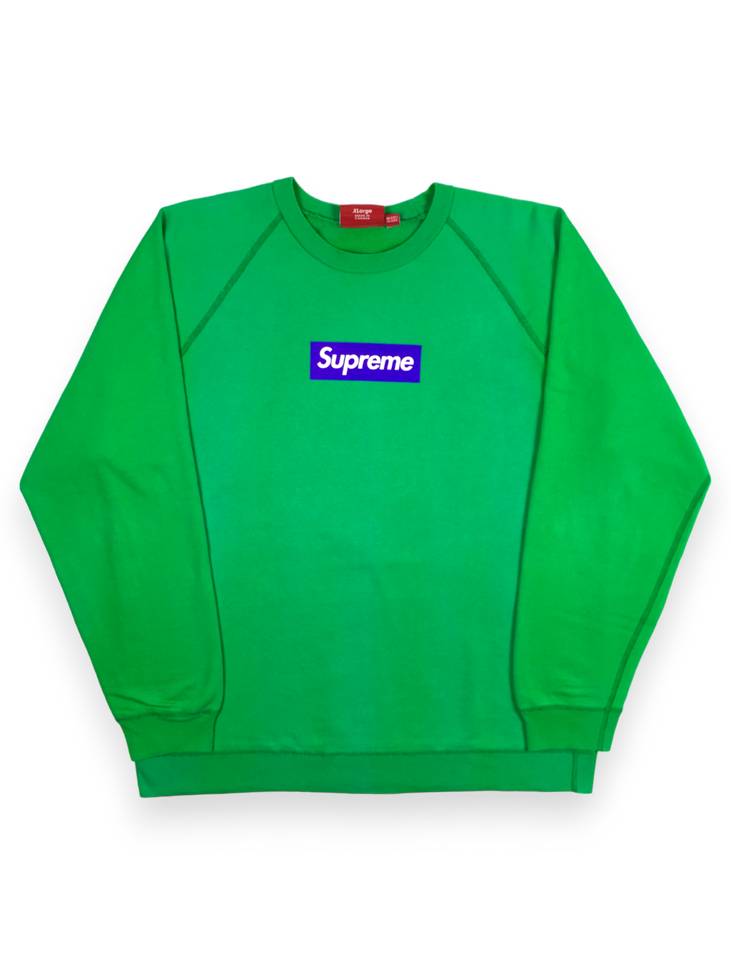 Green supreme orders crewneck