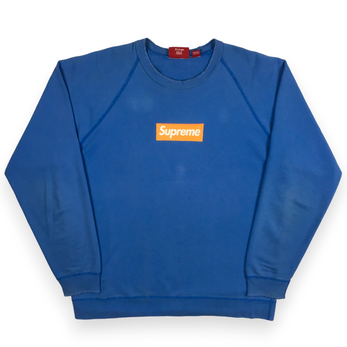 Blue supreme crewneck shop