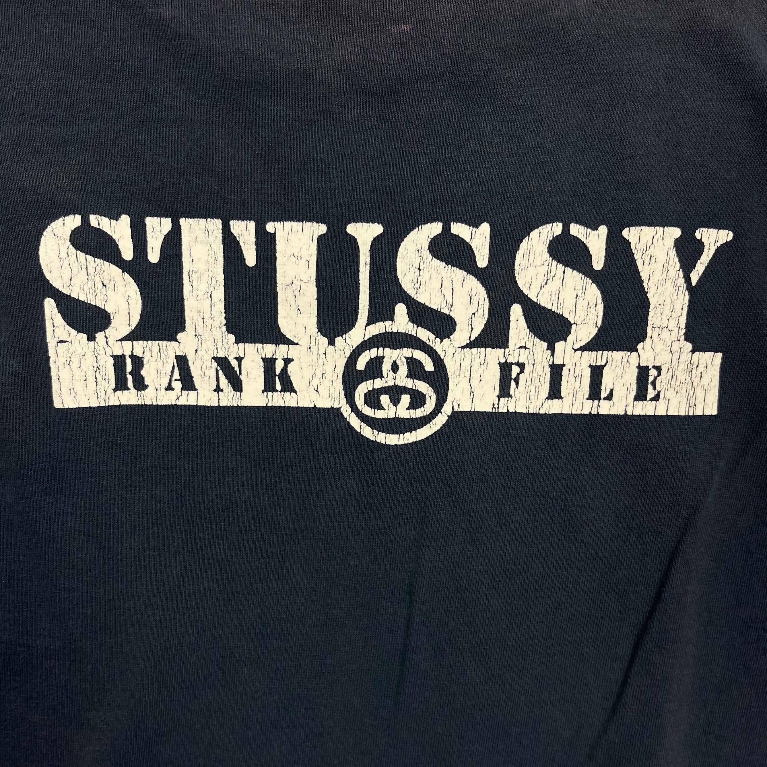 Stüssy Vintage Navy Rank File Tee