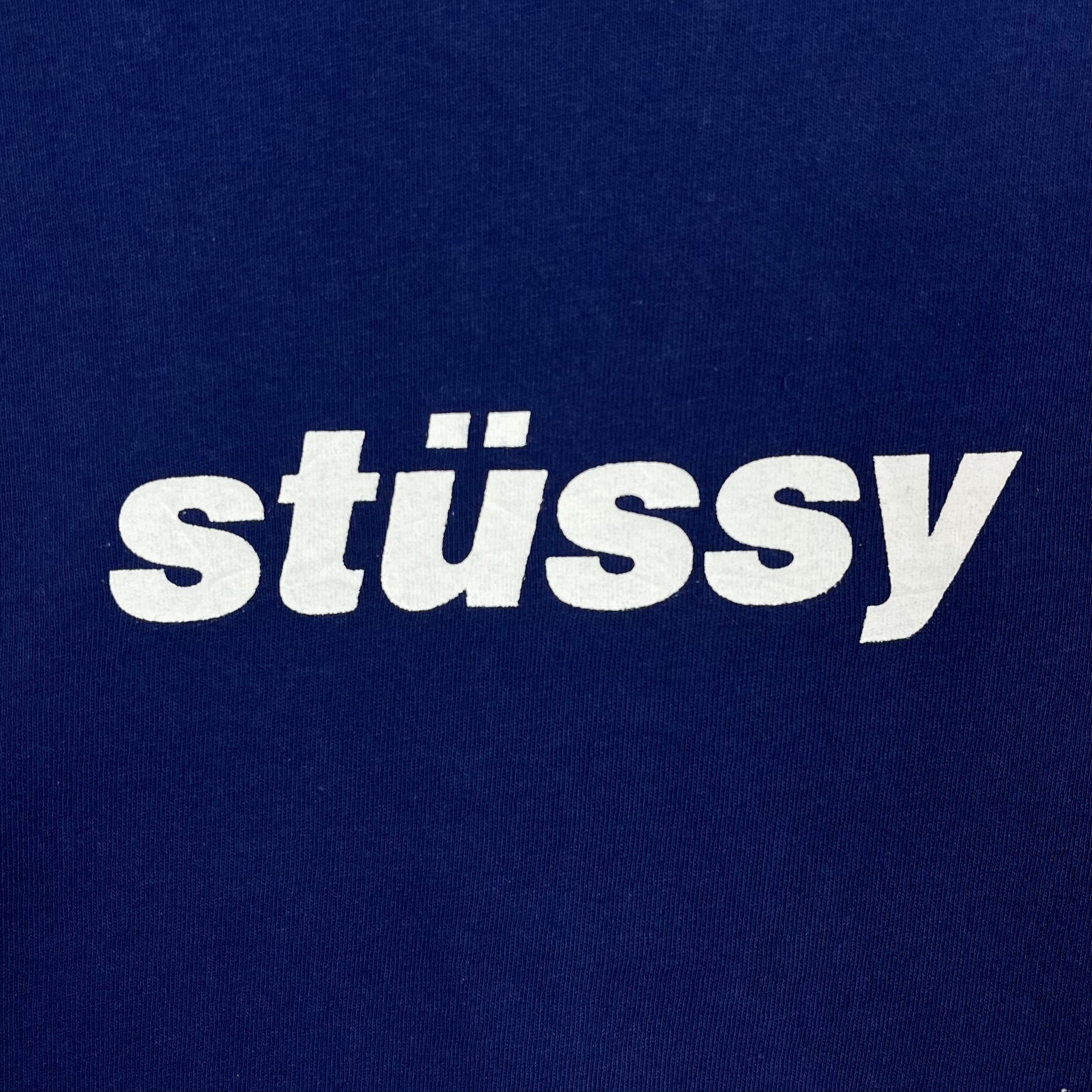 Stüssy Vintage Blue Logo Tee