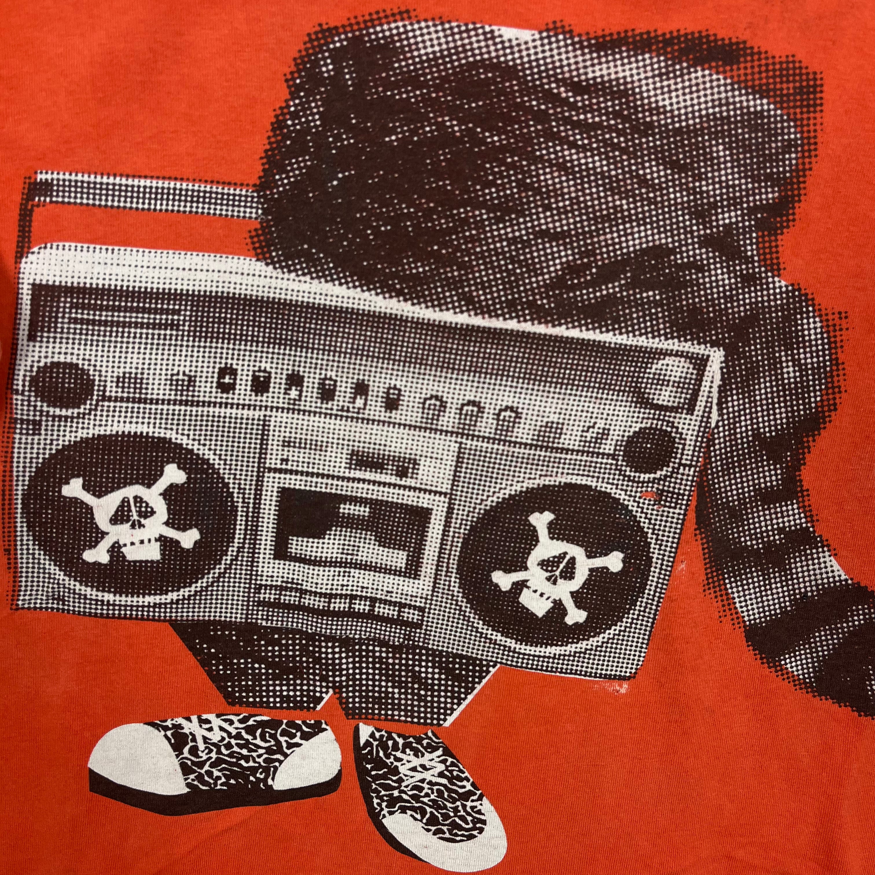 Stussy Vintage Orange Radio Tee