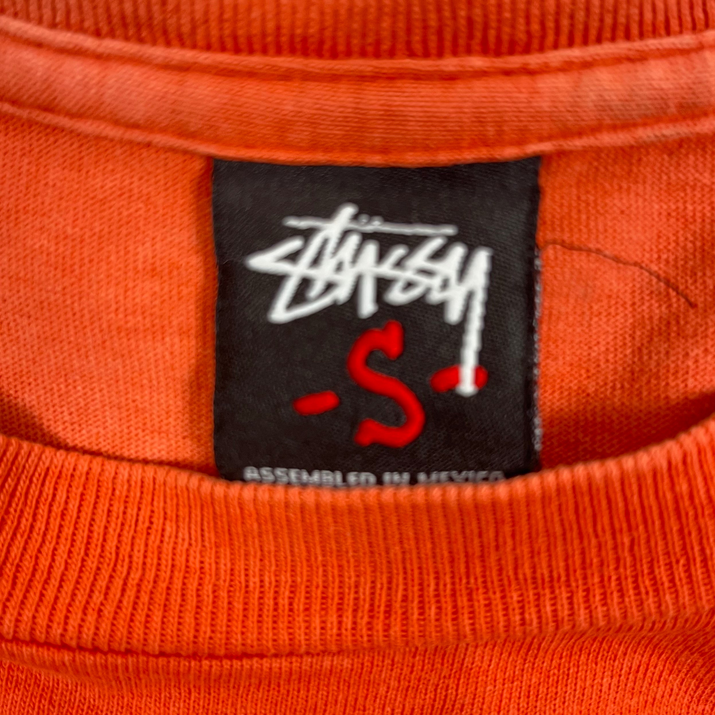 Stussy Vintage Orange Radio Tee