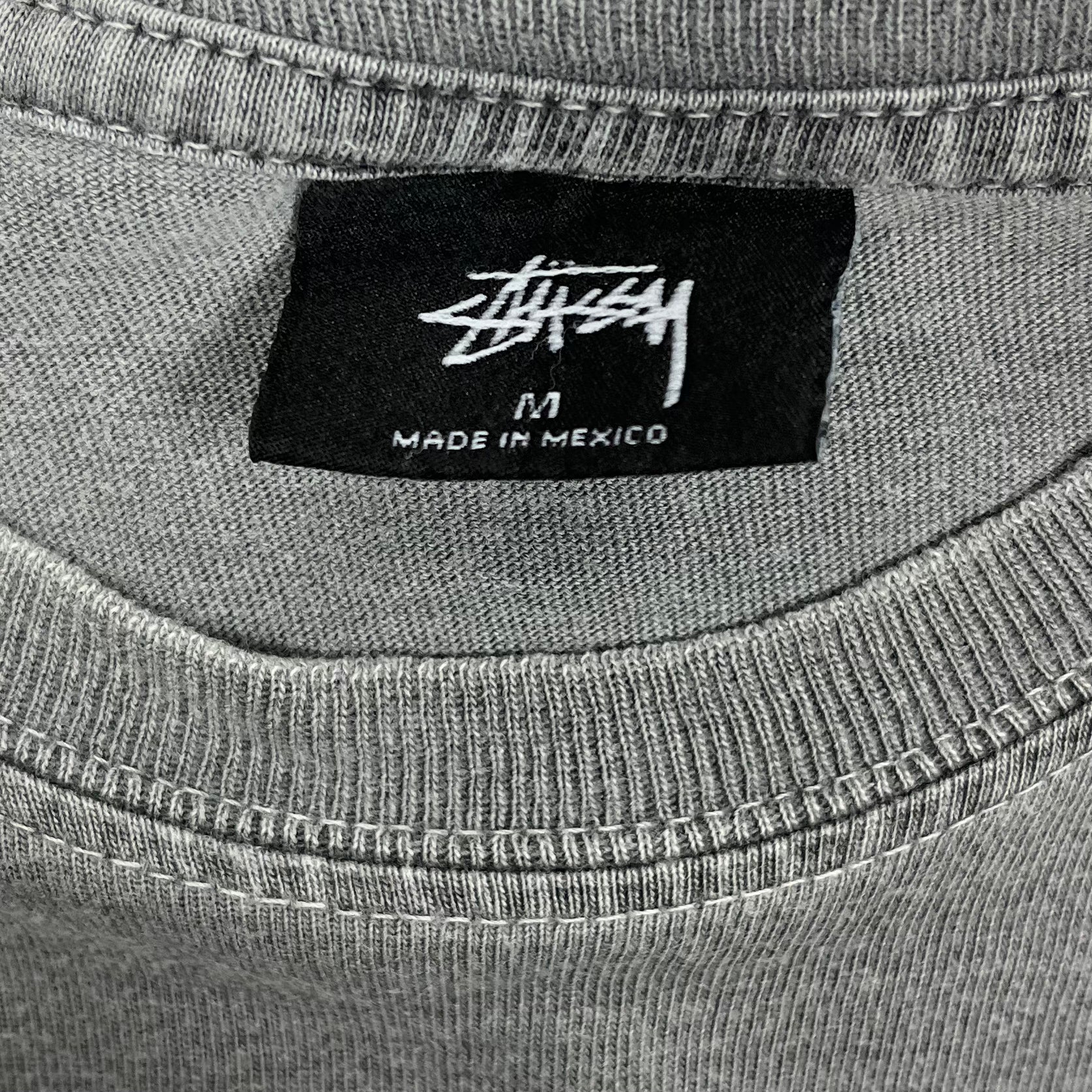 Stüssy Vintage Grey Rasta Designs Tee