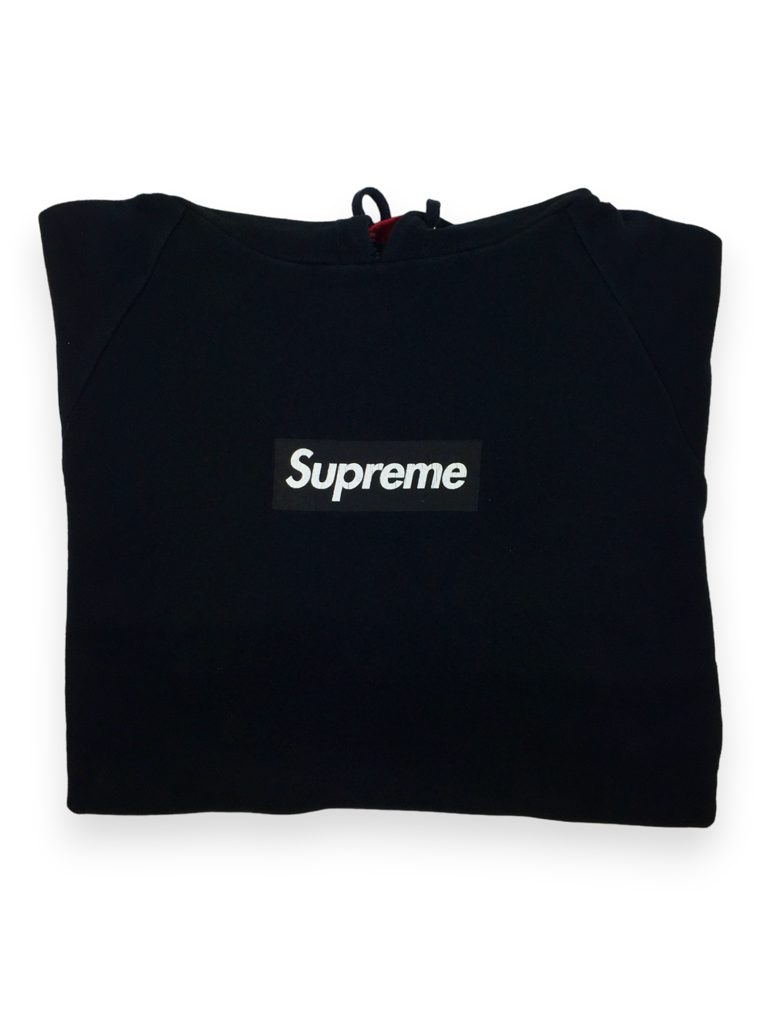 2006 Supreme Screenprint Black Box Logo Hoodie