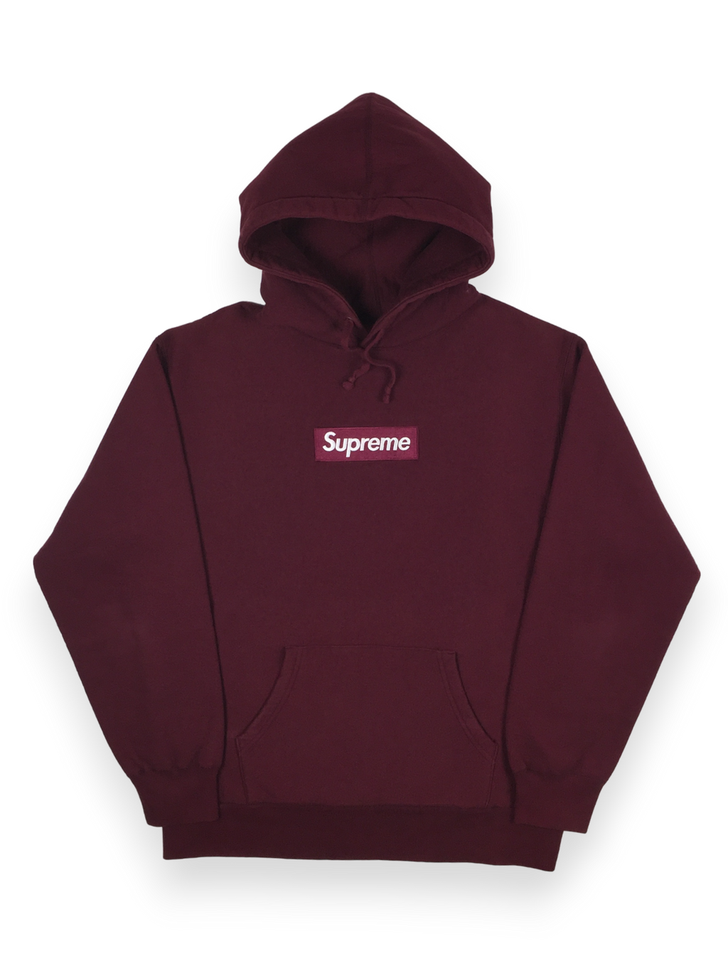 Burgundy box best sale logo