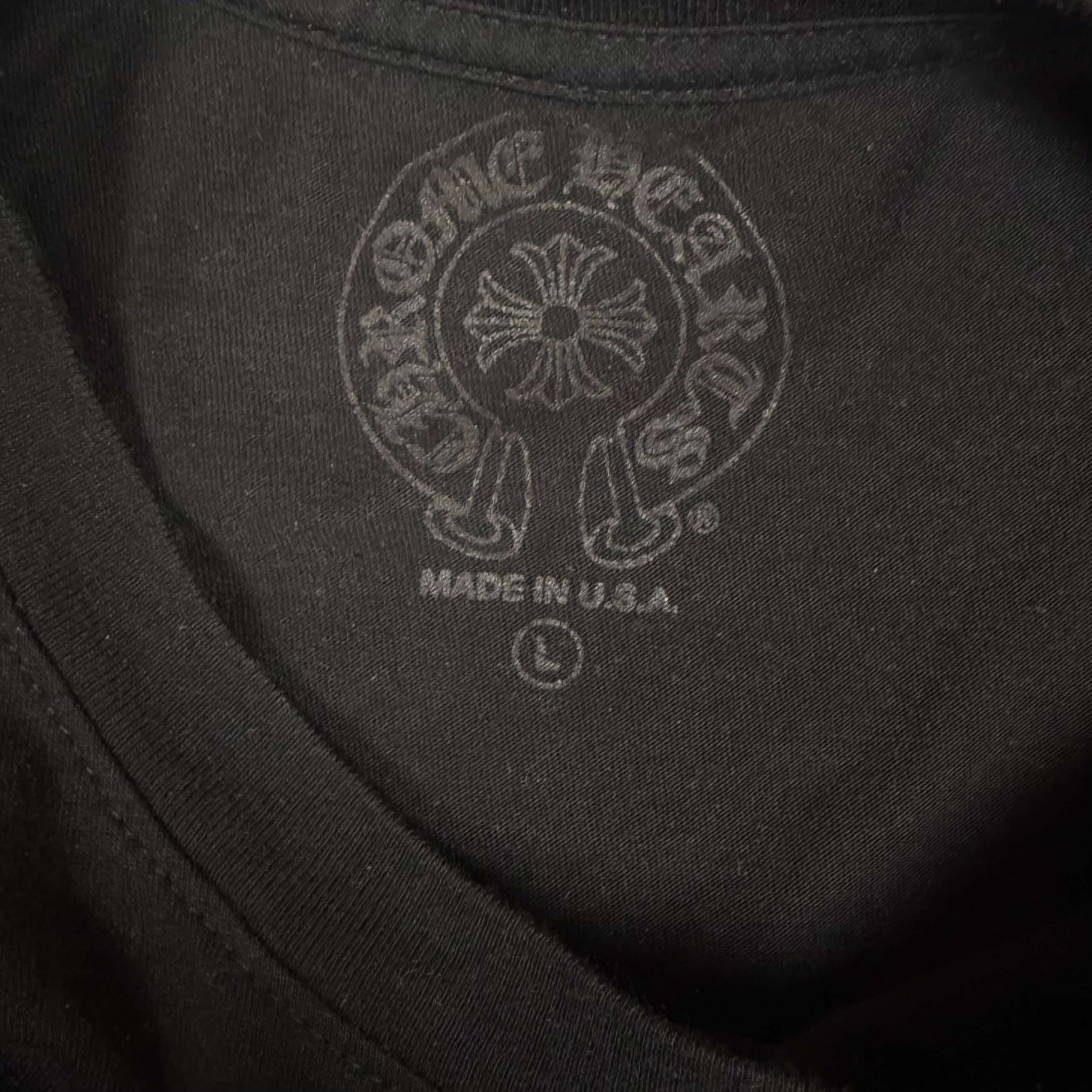 Chrome Hearts London Exclusive Black Tee