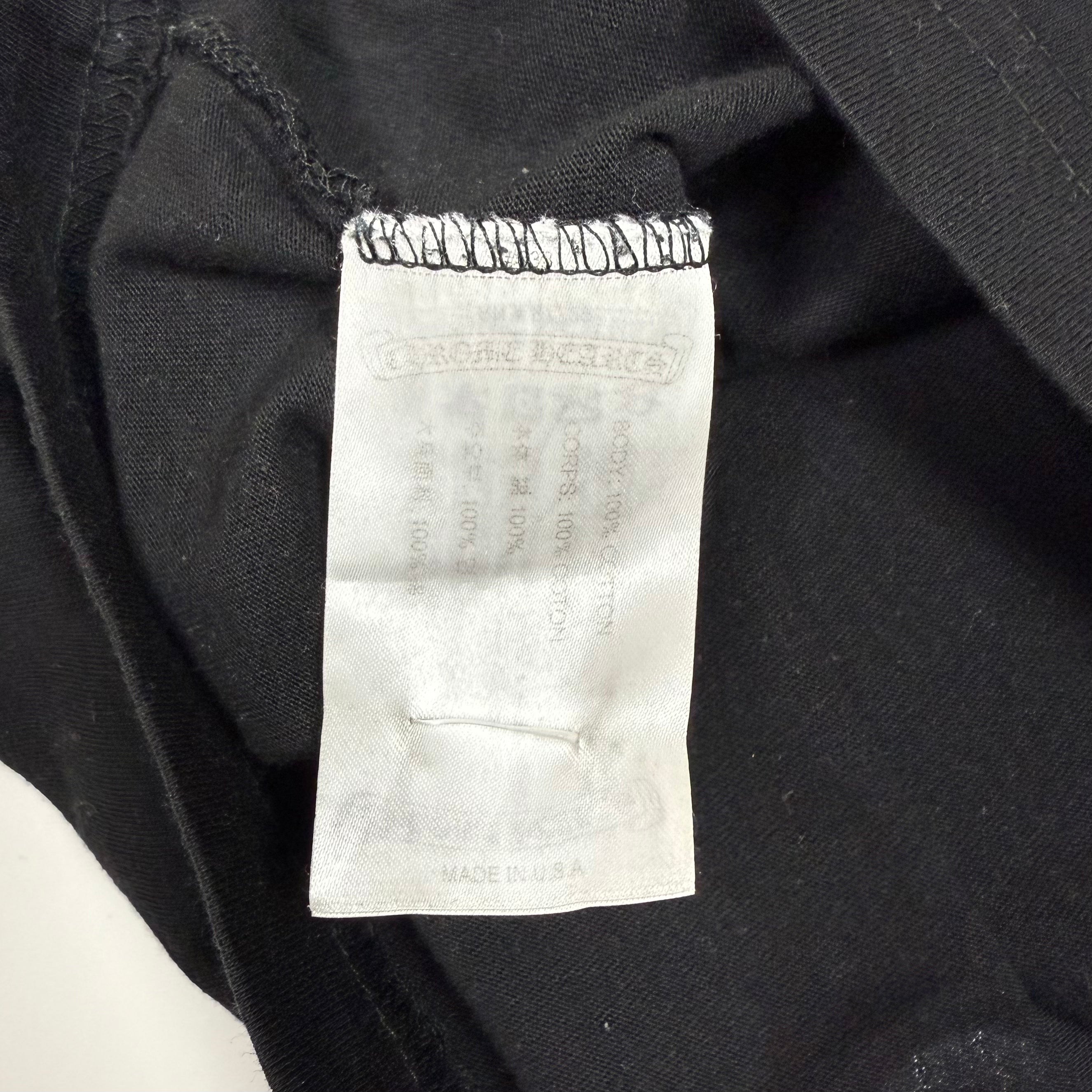 Chrome Hearts London Exclusive Black Tee