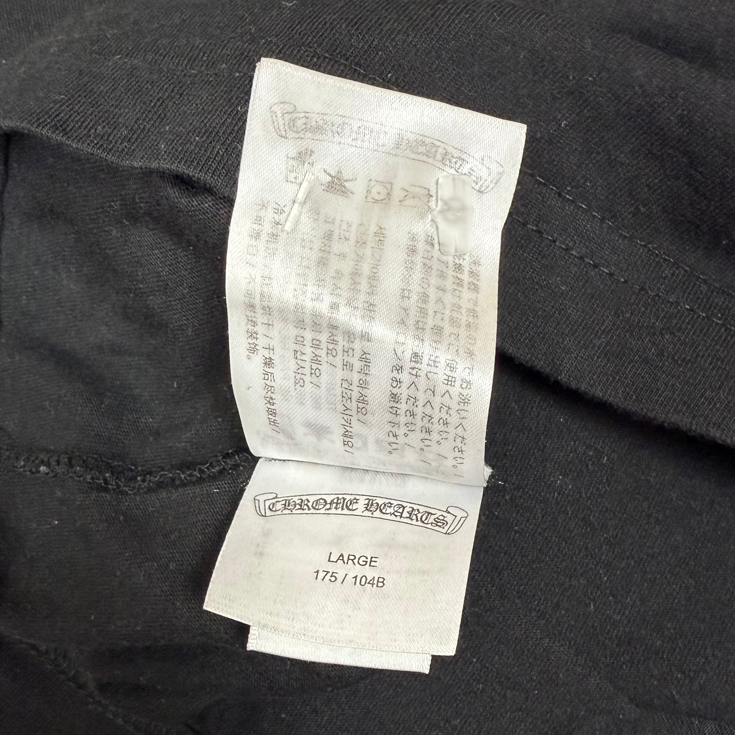 Chrome Hearts London Exclusive Black Tee