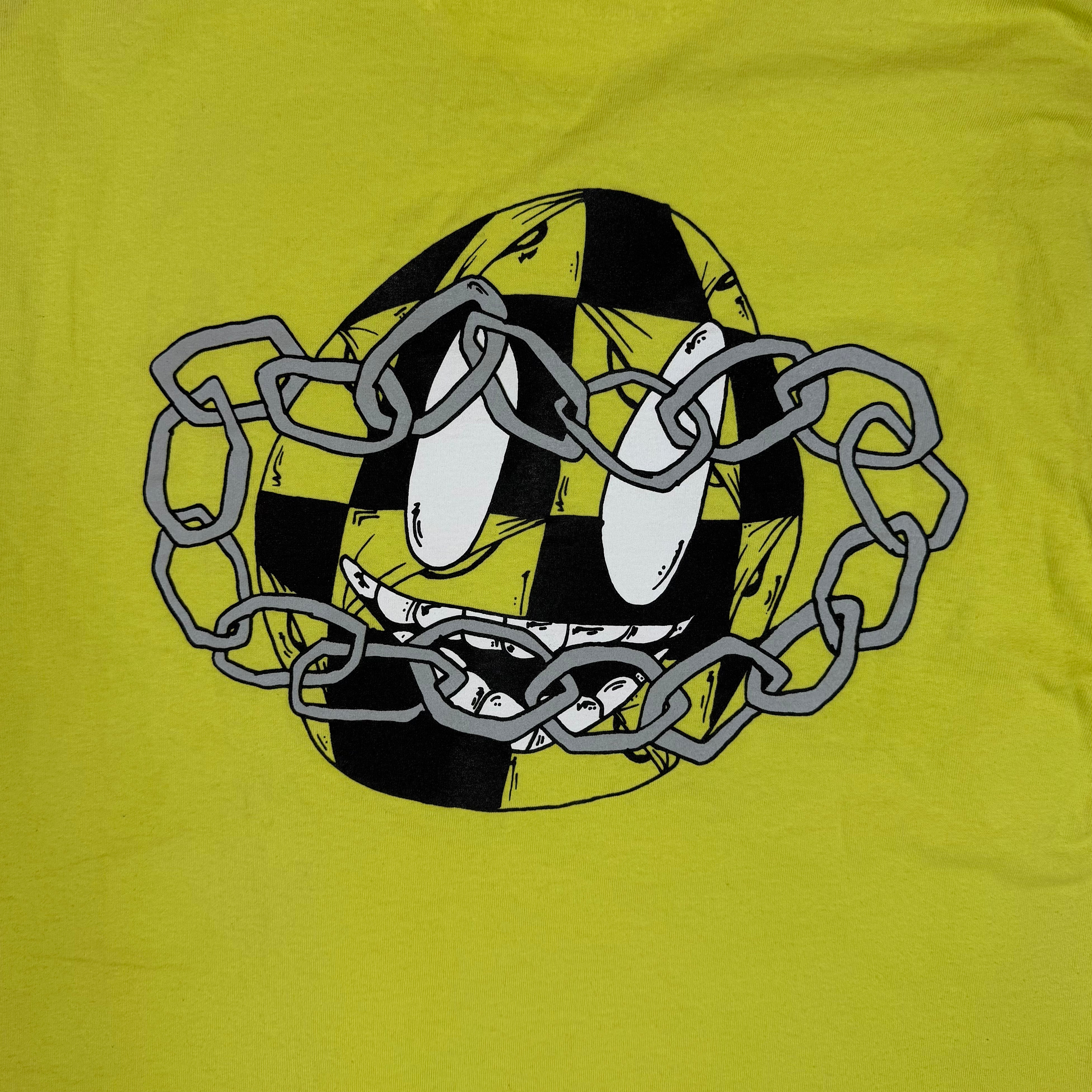 Chrome Hearts Matty Boy Lime Green Link Longsleeve