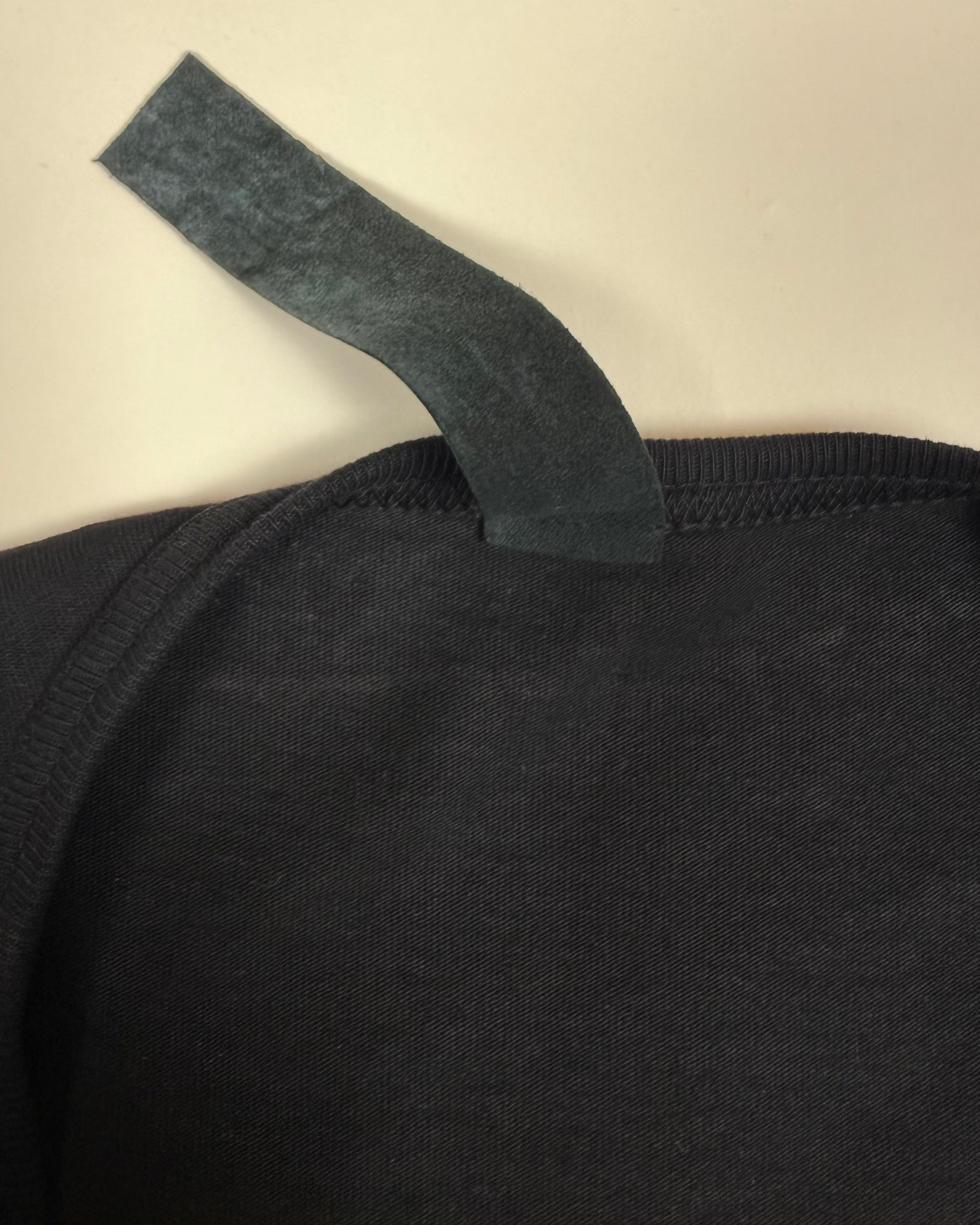 Chrome Hearts Black Stitched Logo Longsleeve