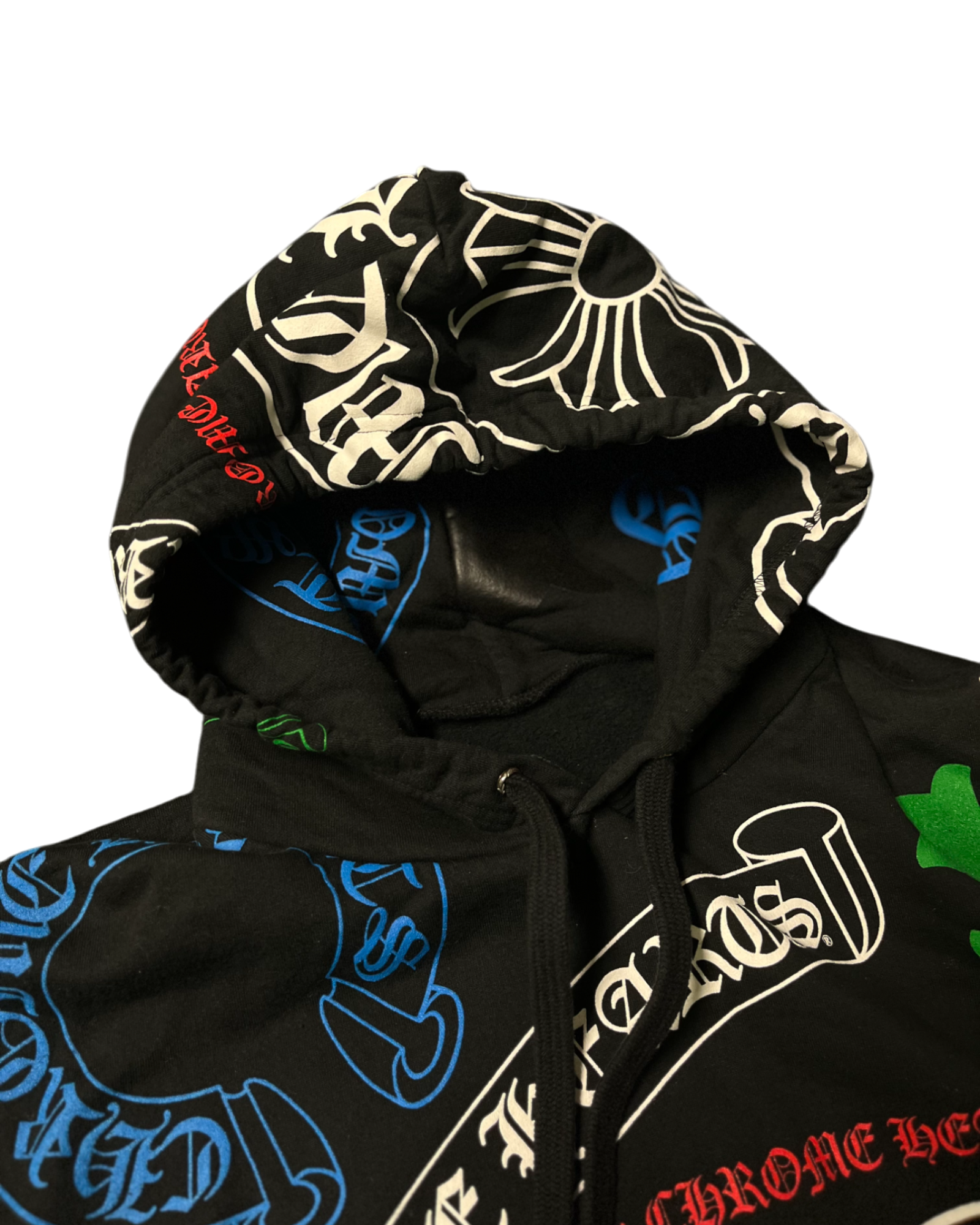 Chrome Hearts Black Stencil Hoodie