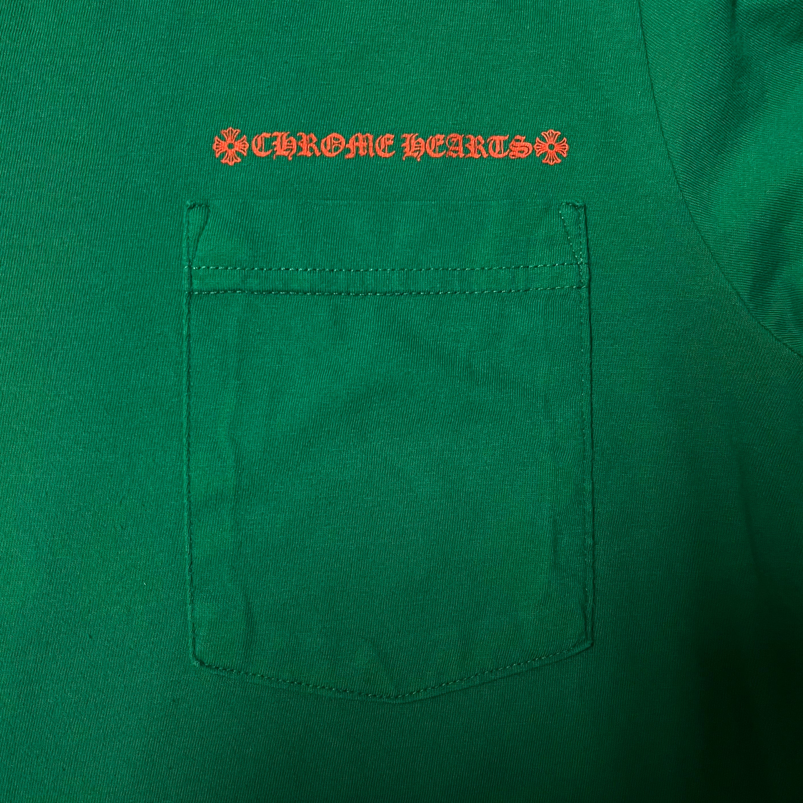 Chrome Hearts Green Orange Horseshoe Longsleeve