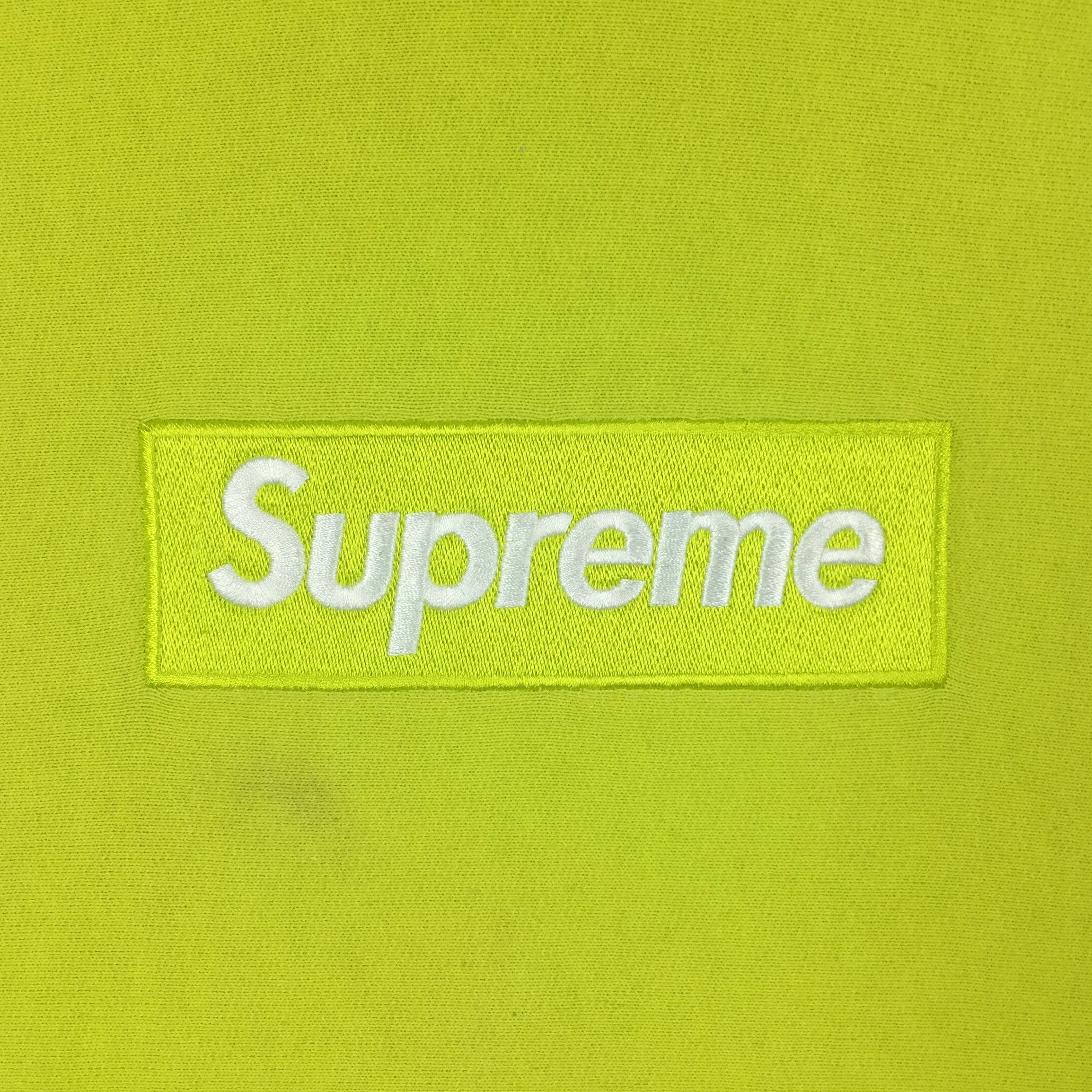 2012 Supreme Acid Box Logo Hoodie