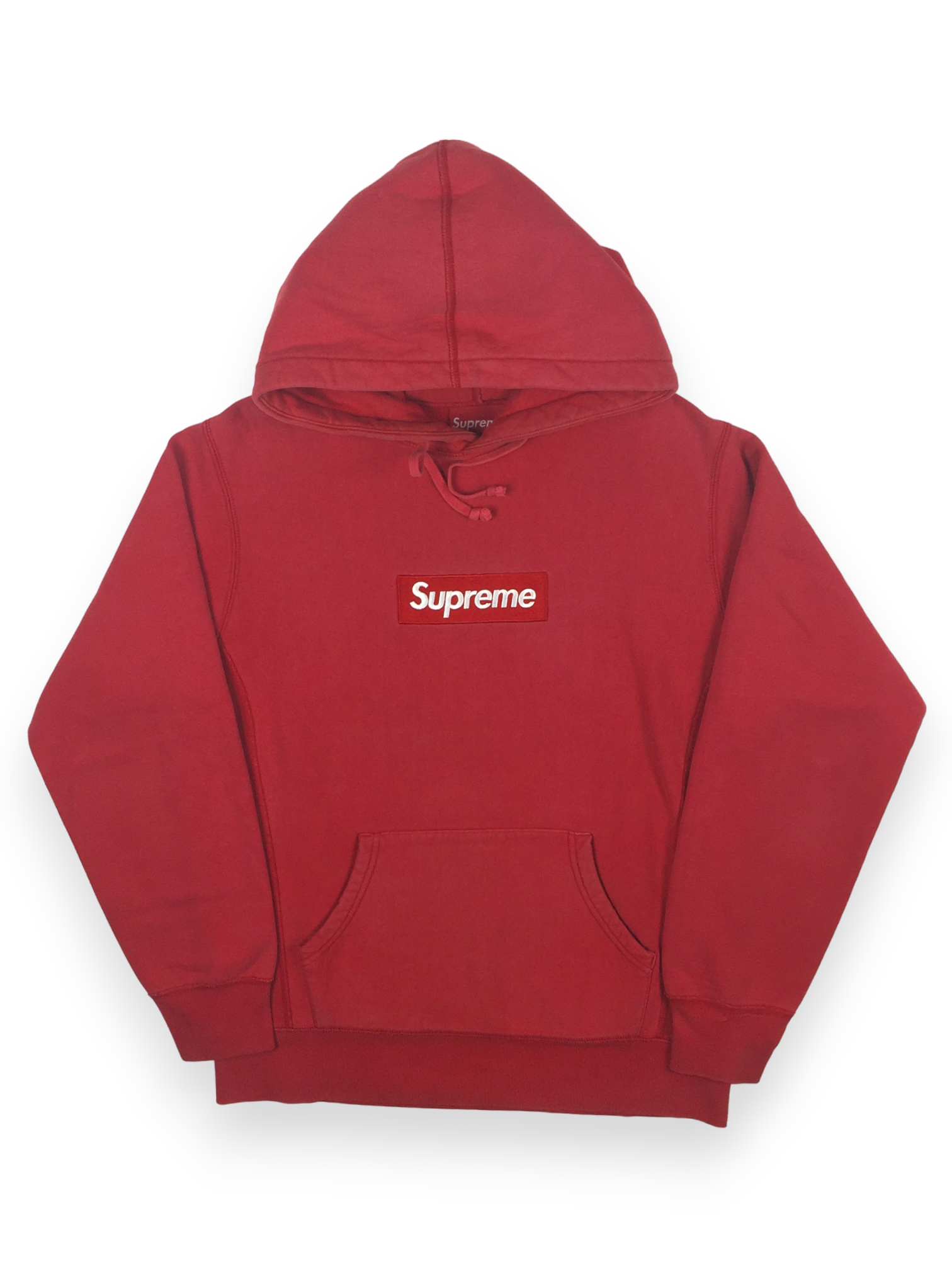 2011 Supreme Red Box Logo Hoodie