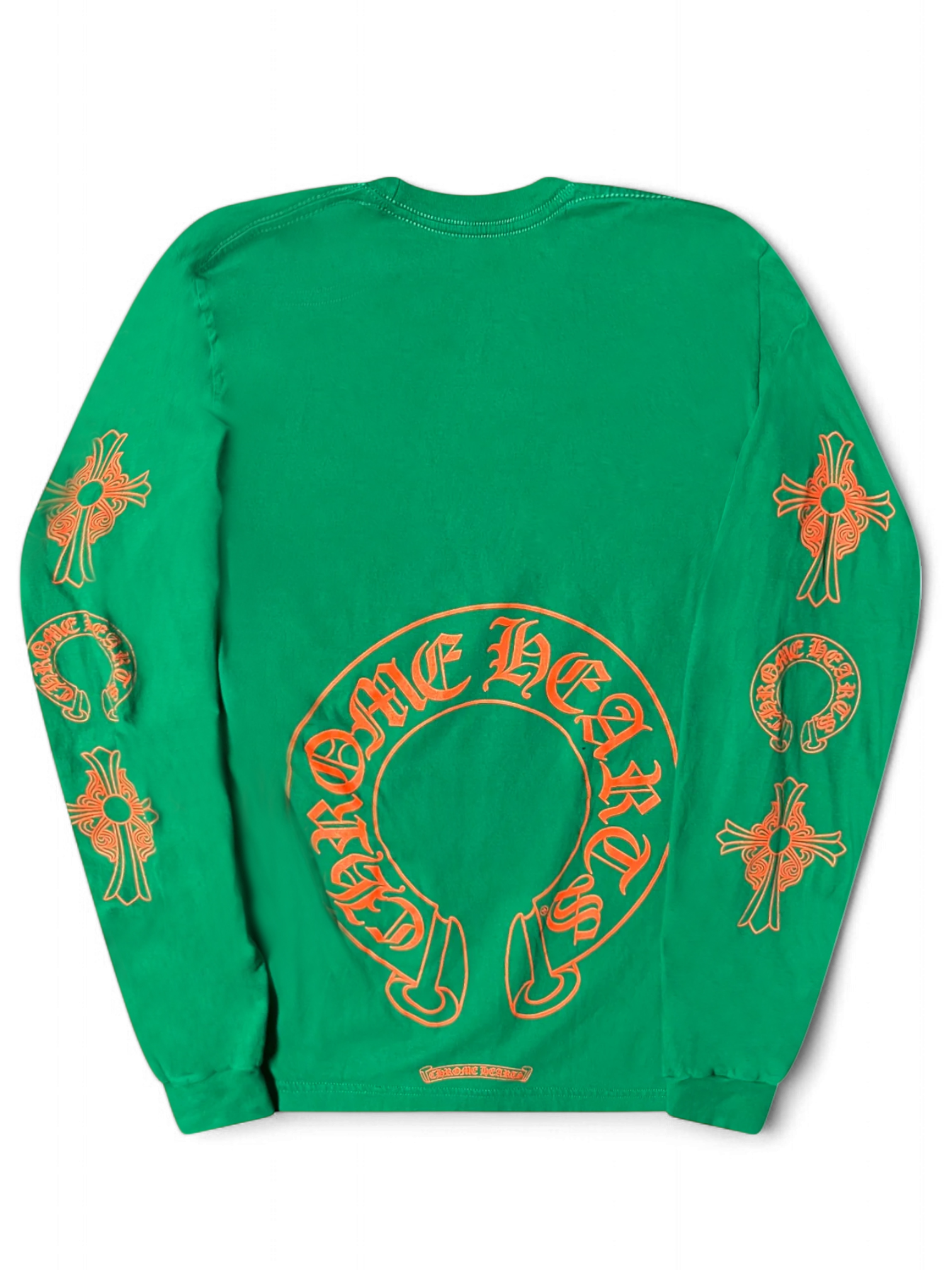 Chrome Hearts Green Orange Horseshoe Longsleeve