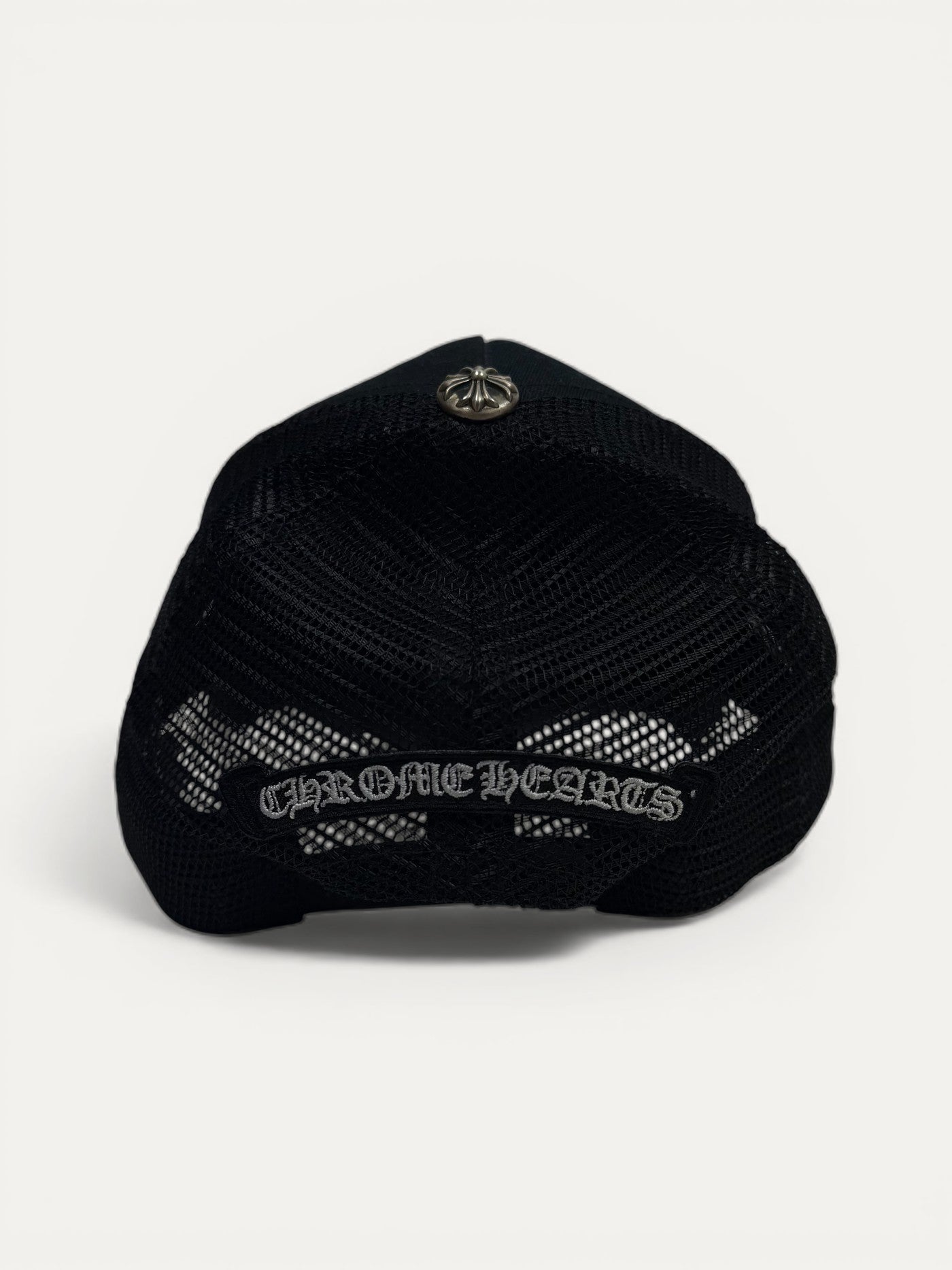 Chrome Hearts Black Triple Cross Cap