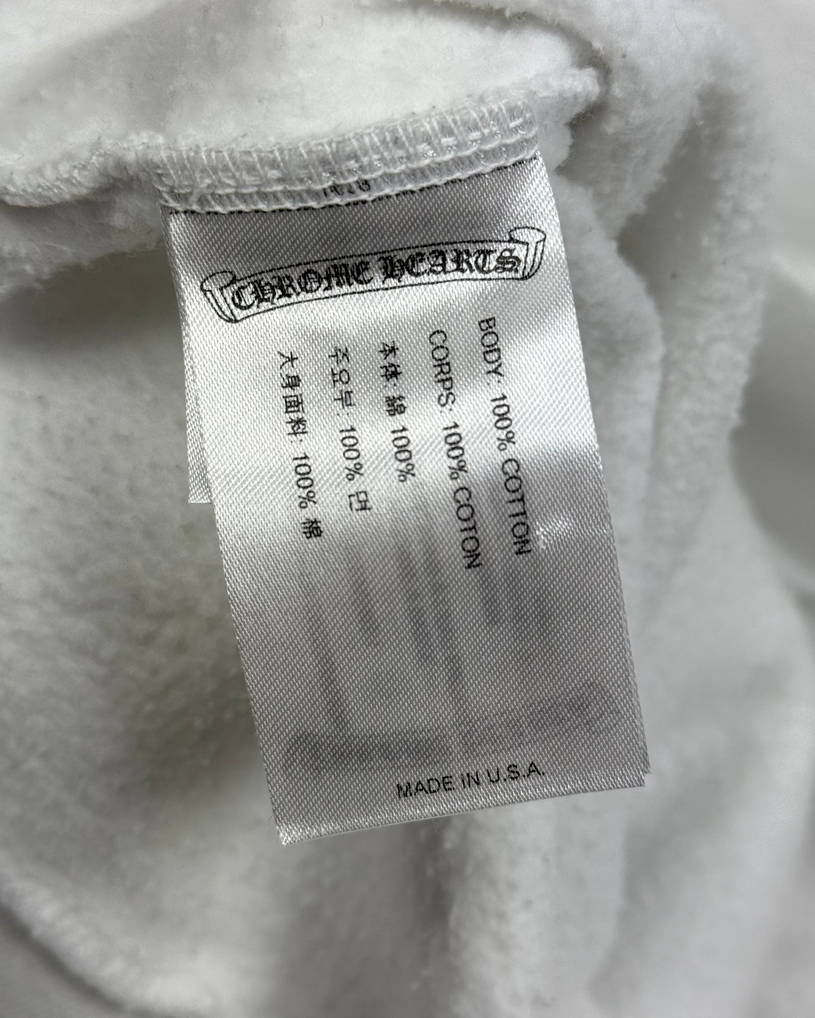 Chrome Hearts Rolling Stones Blue Logo Hoodie