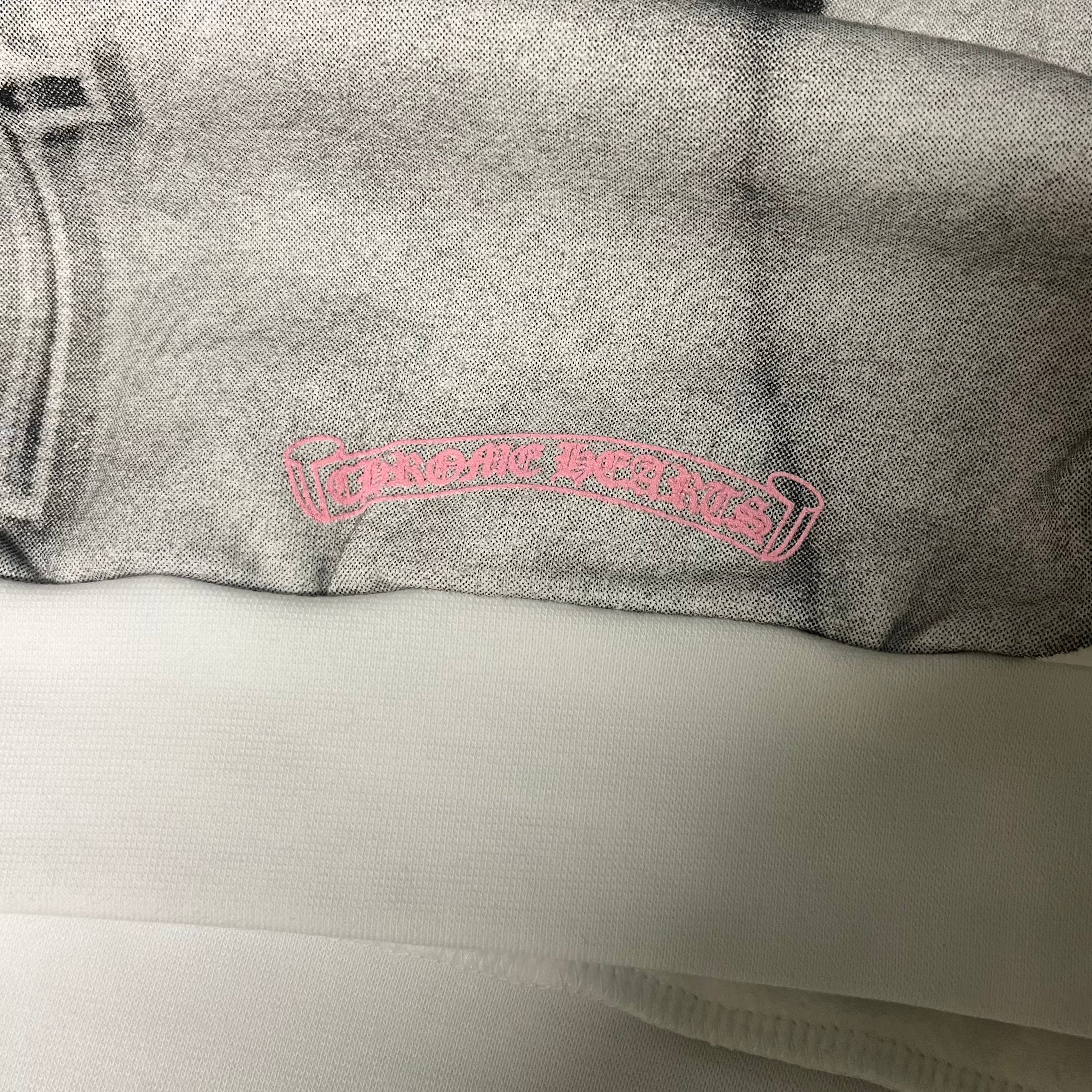 Chrome Hearts Laurie Lynn Stark "Love You" White Pink Hoodie