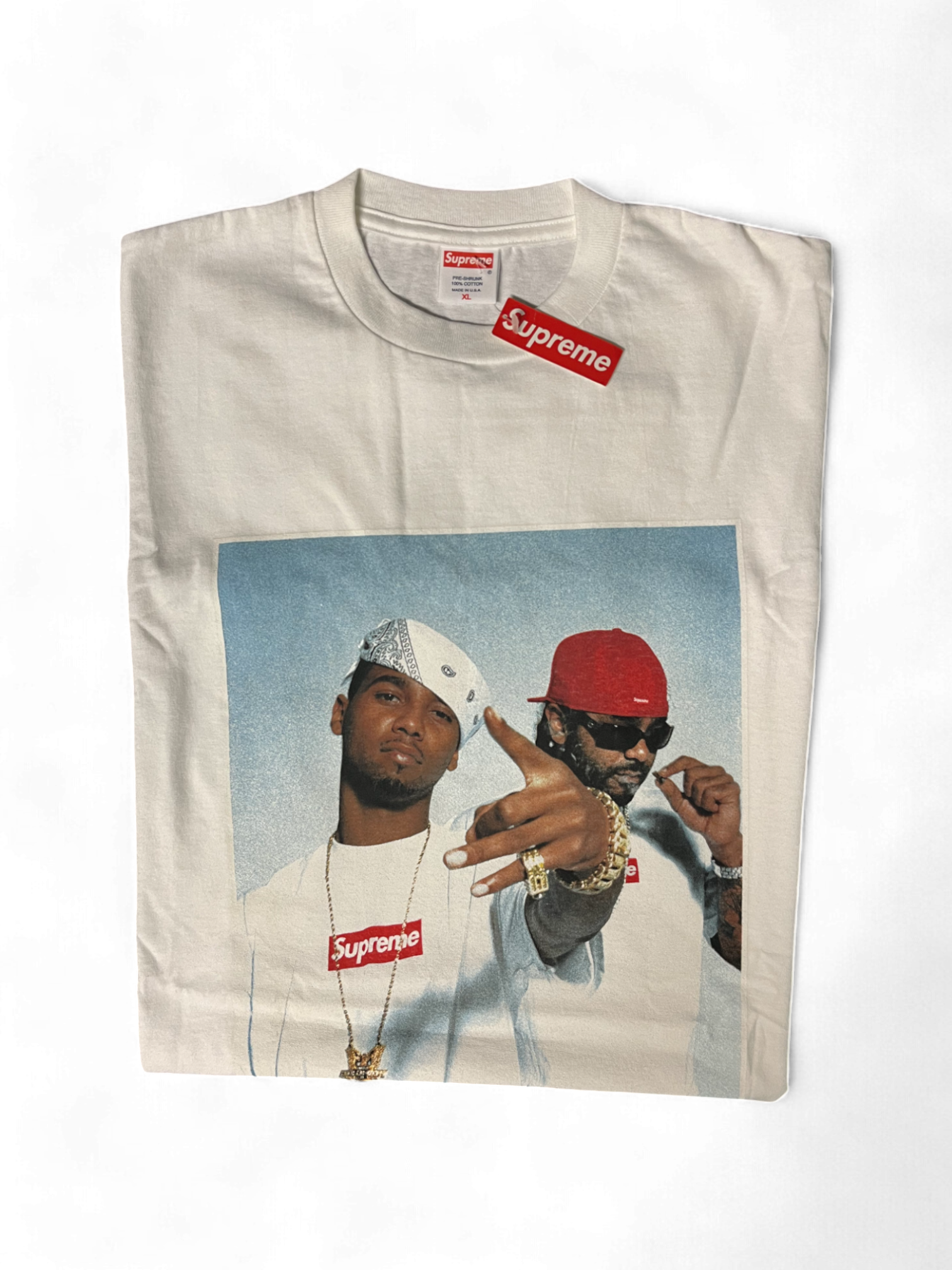 2006 Supreme Dipset White Photo Tee