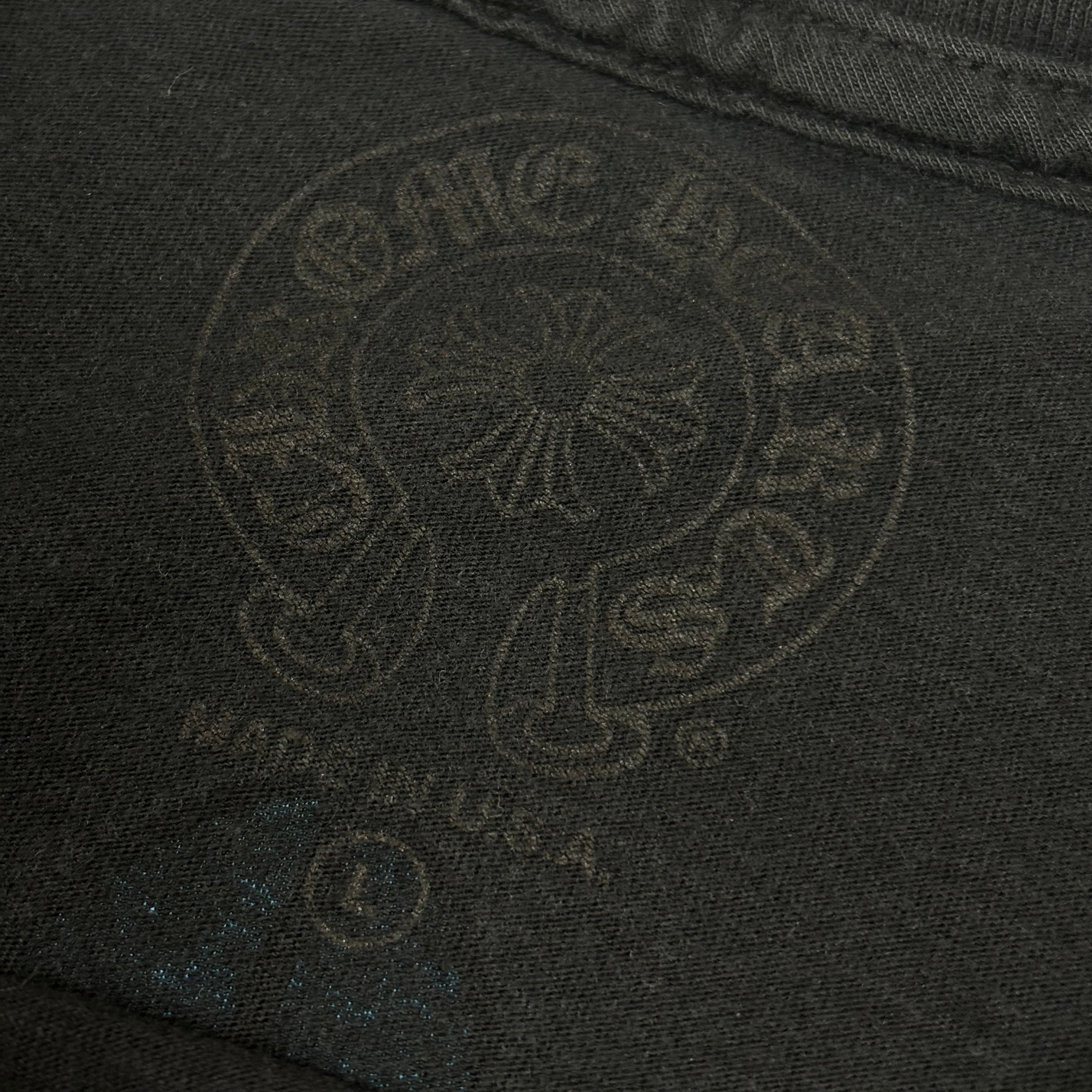 Chrome Hearts Black Teal Cemetery Cross Tee