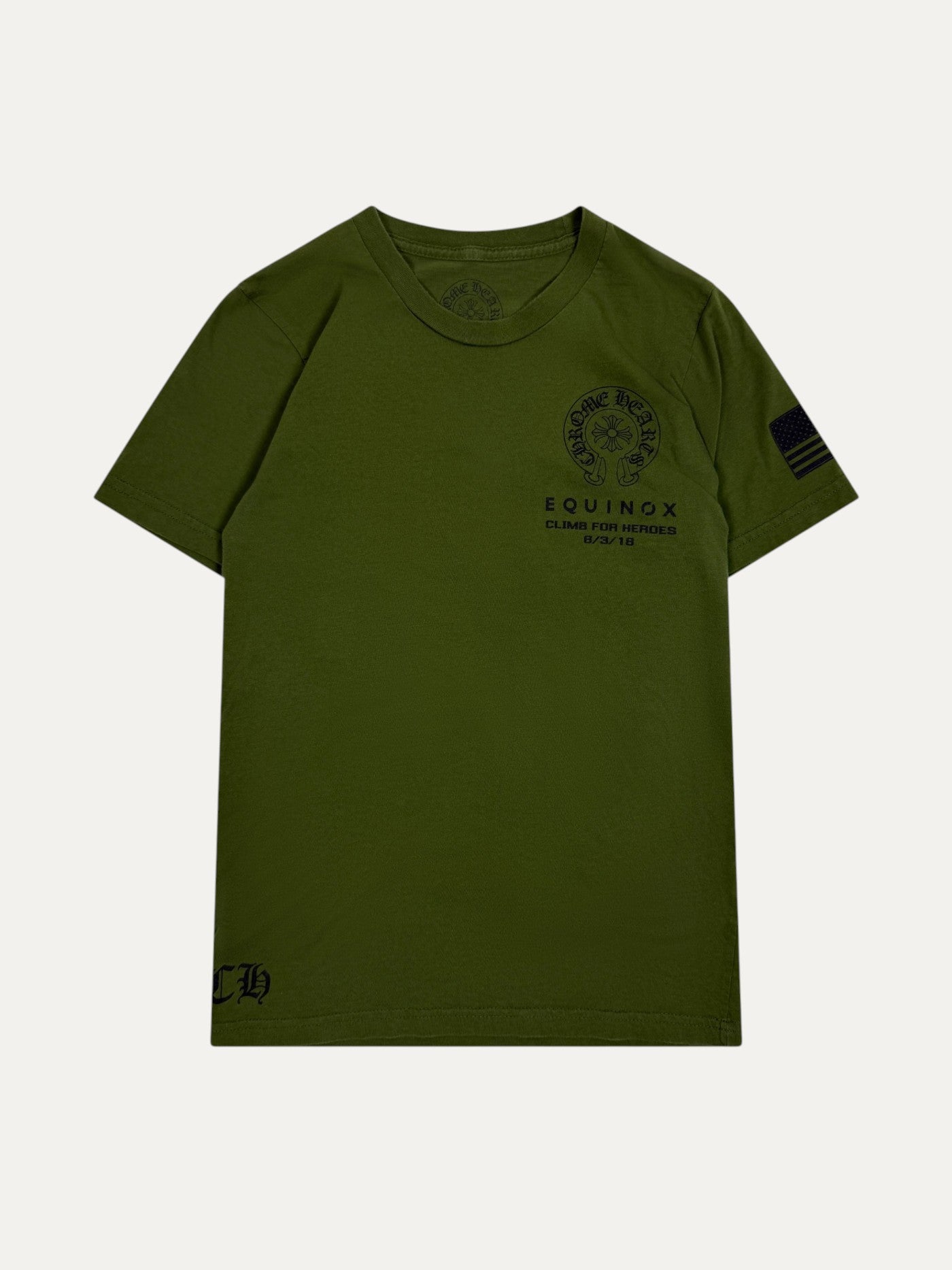 Chrome Hearts x EQUINOX 'Climb For Heroes' Vintage Tee