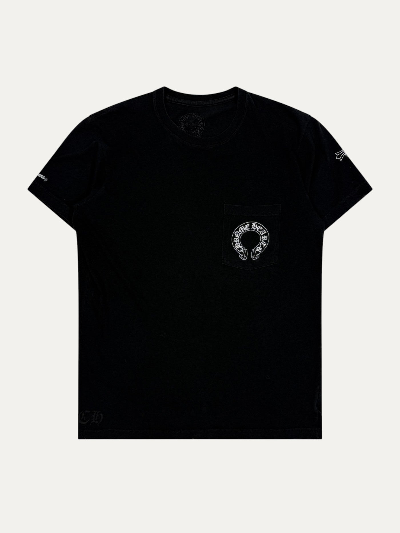 Chrome Hearts Vintage Cross Horseshoe Black Tee