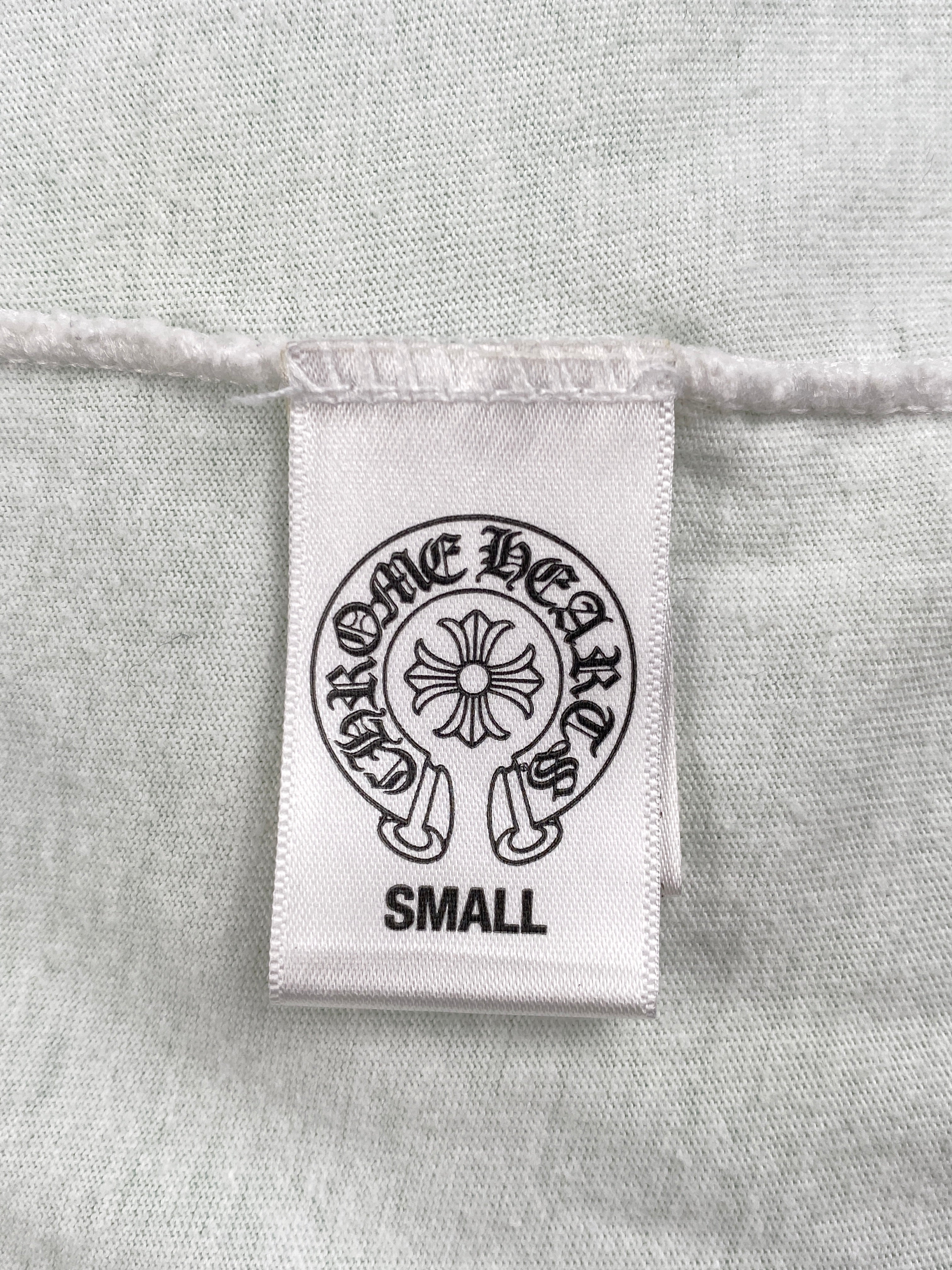 Chrome Hearts White Cross Logo Tee