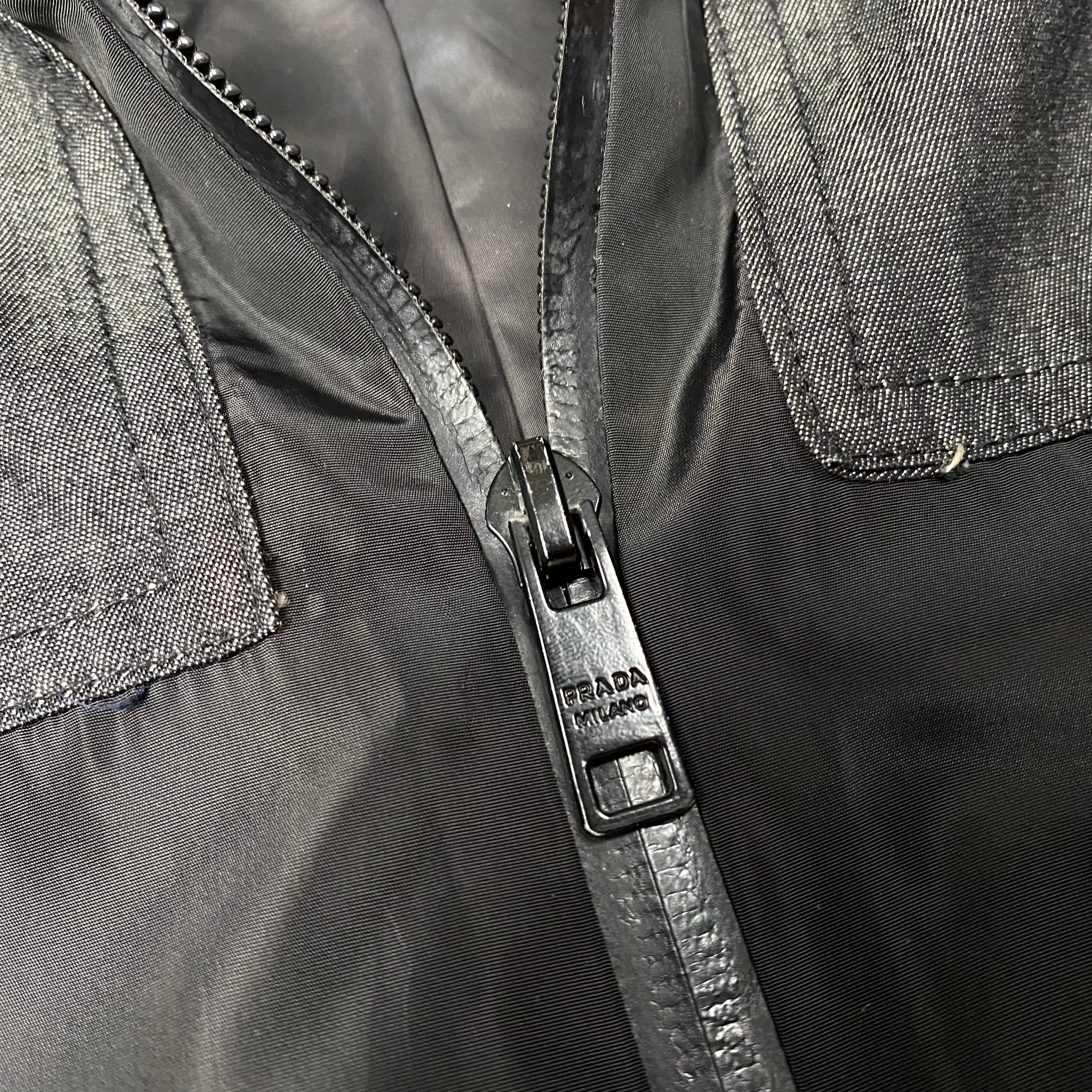 Prada Black Grey Jacket