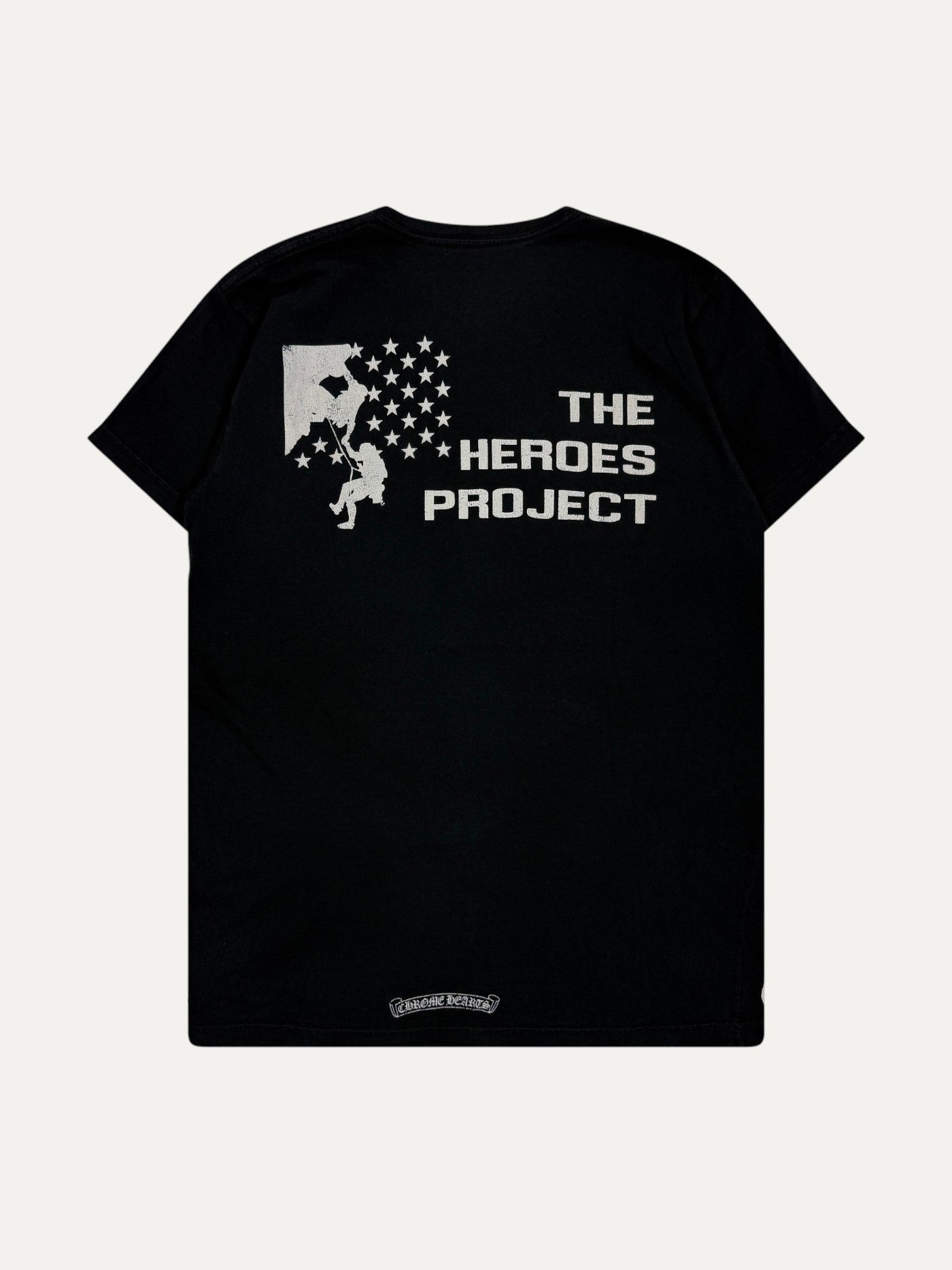 Chrome Hearts Vintage Project Heroes Black Tee