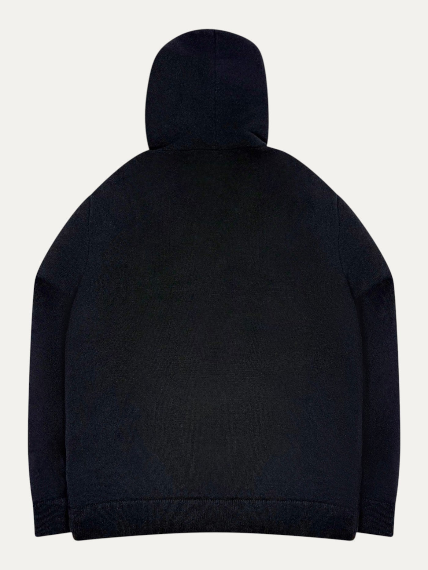 Chrome Hearts Cashmere Embroidered Floral Black Hoodie