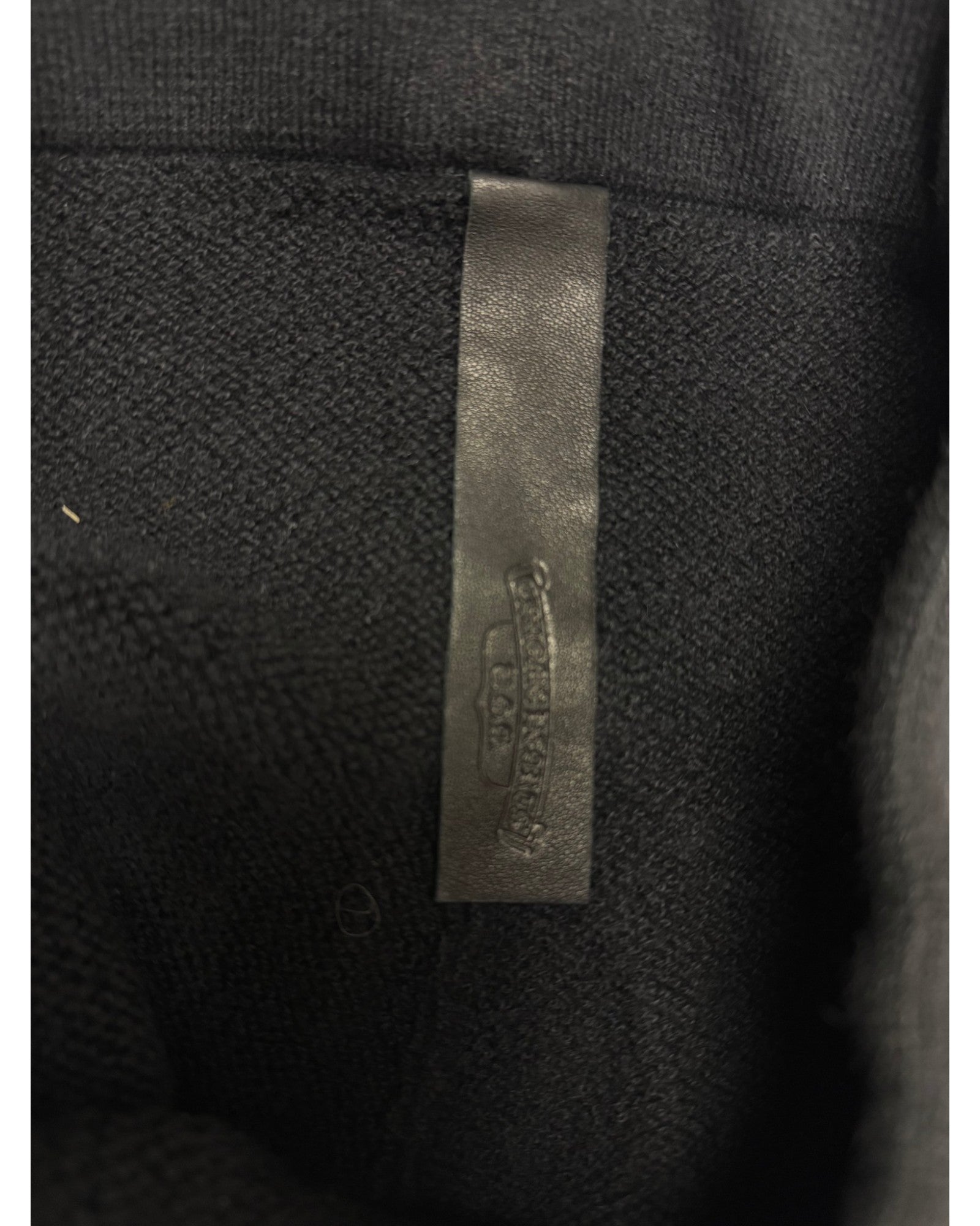 Chrome Hearts Cashmere Embroidered Floral Black Sweatpants