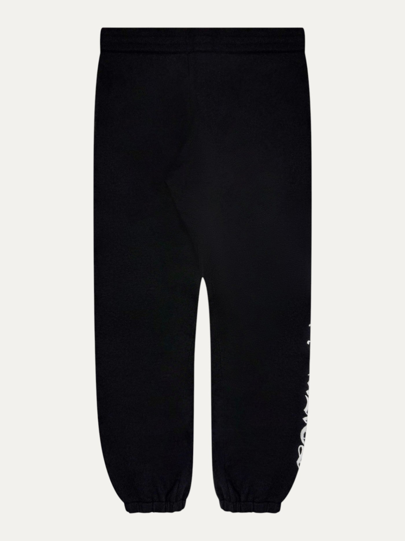 Chrome Hearts Cashmere Embroidered Floral Black Sweatpants