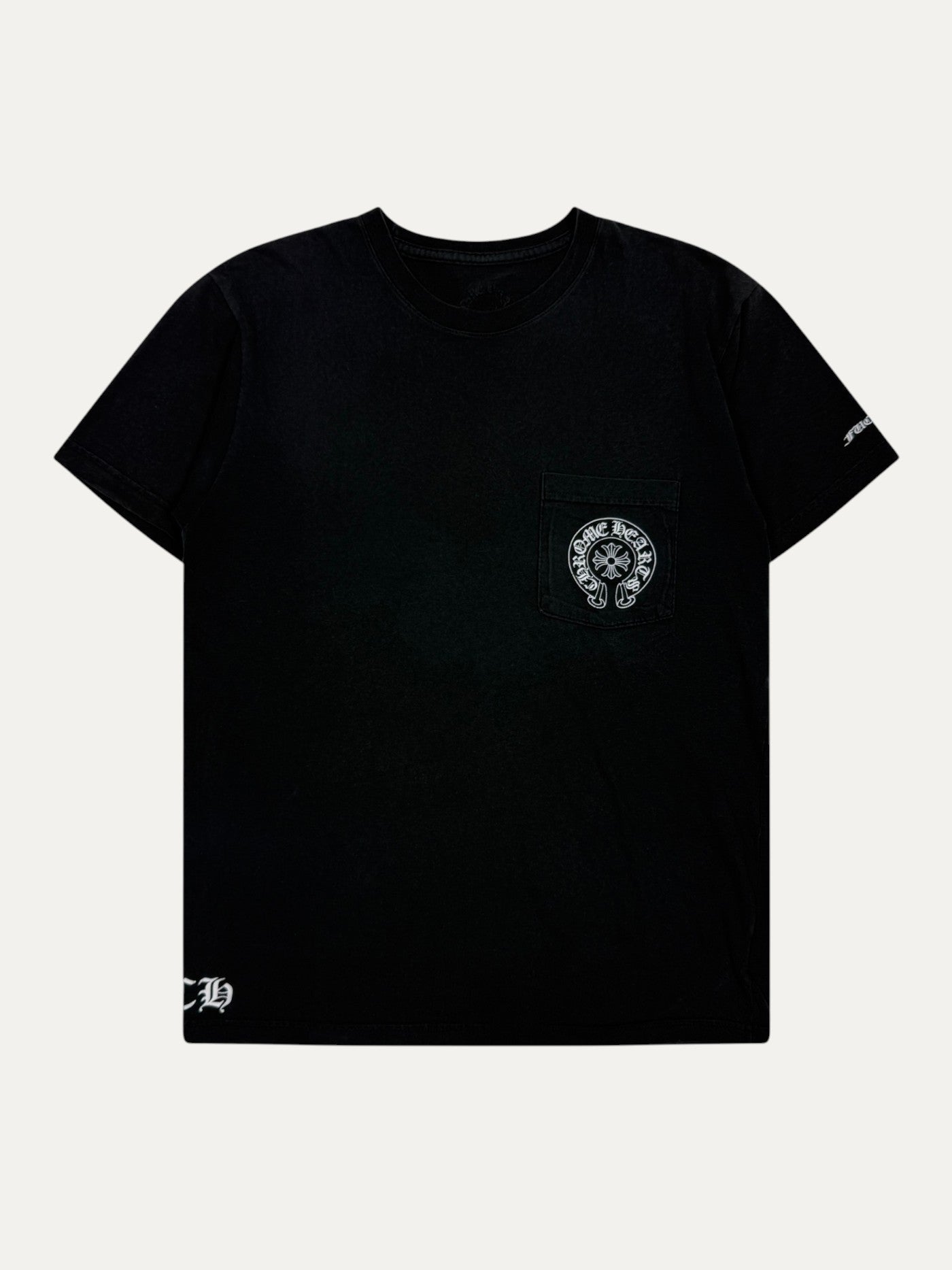 Chrome Hearts Paris Exclusive Black Horseshoe Tee